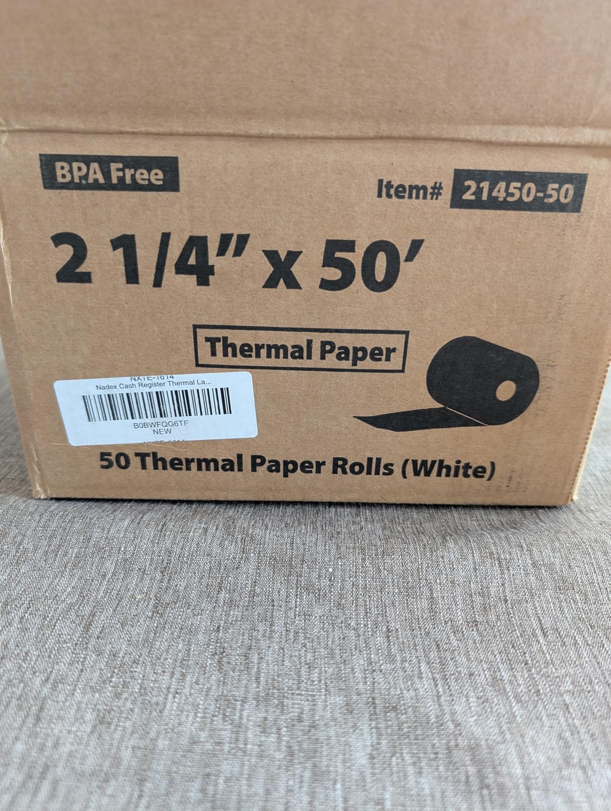 Nadex CR180 Electronic Cash Register, Steel Cash Drawer, Compact Design, Black customer photo 1