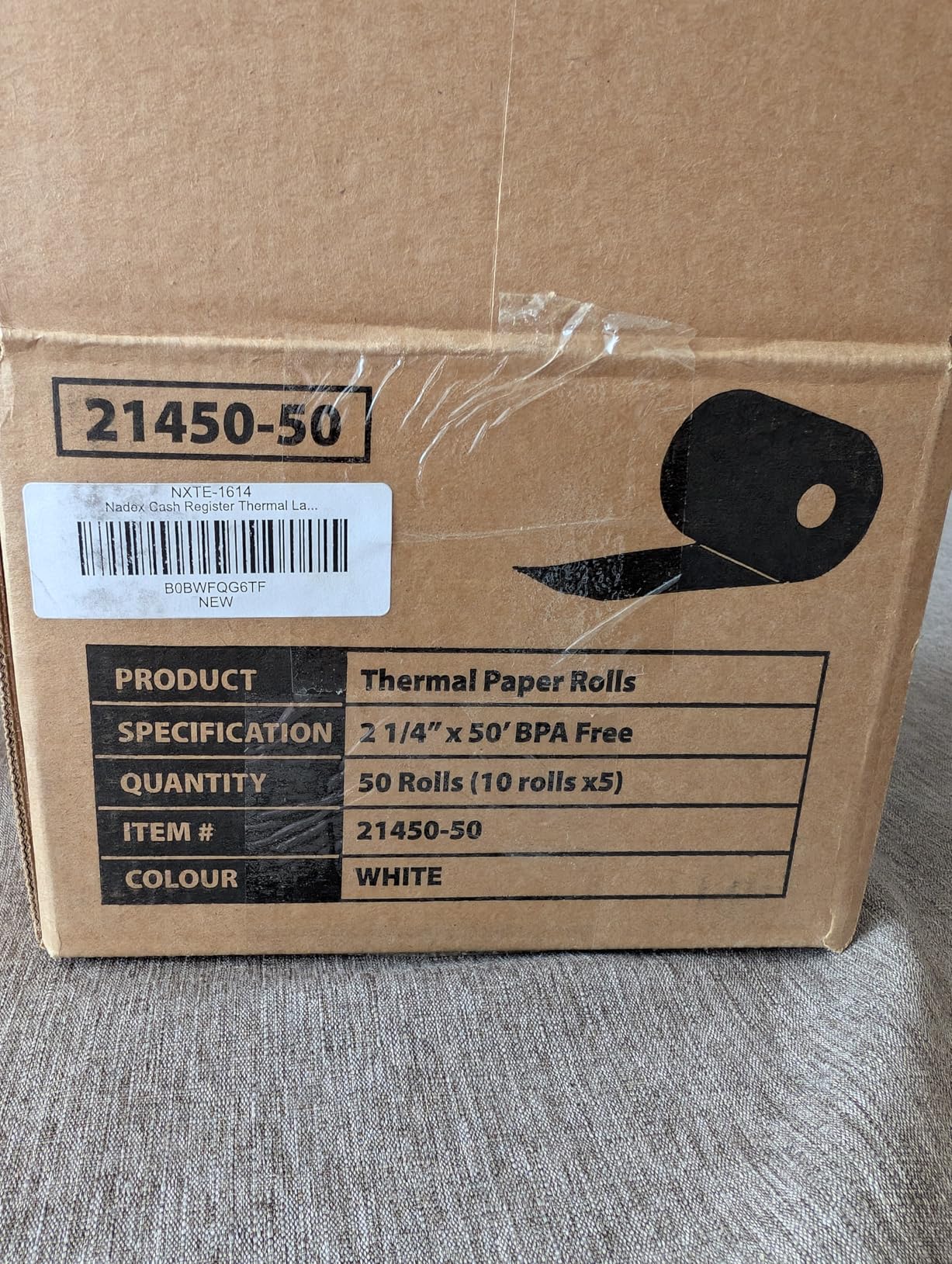 Nadex CR180 Electronic Cash Register, Steel Cash Drawer, Compact Design, Black customer photo 2