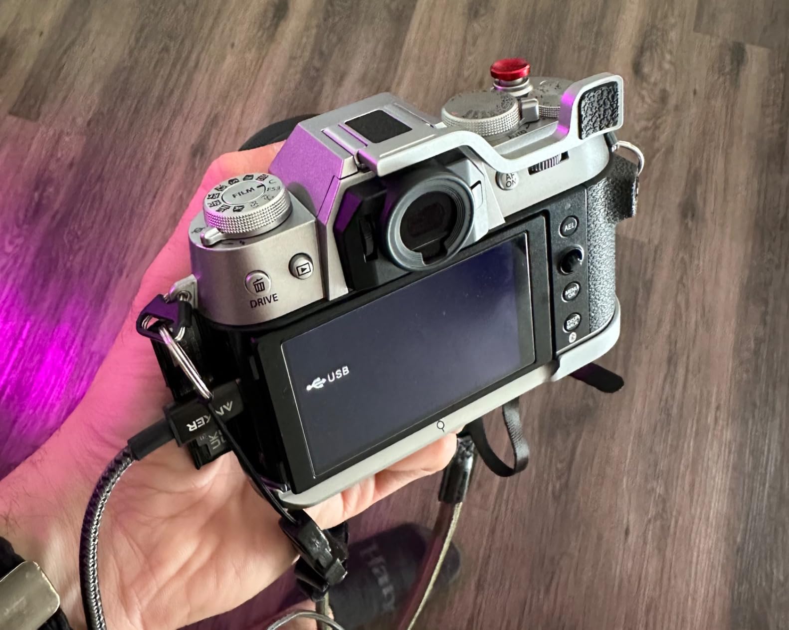 Fujifilm X-T50 Mirrorless Digital Camera XC15-45mmF3.5-5.6 OIS PZ Lens Kit - Silver customer photo 1