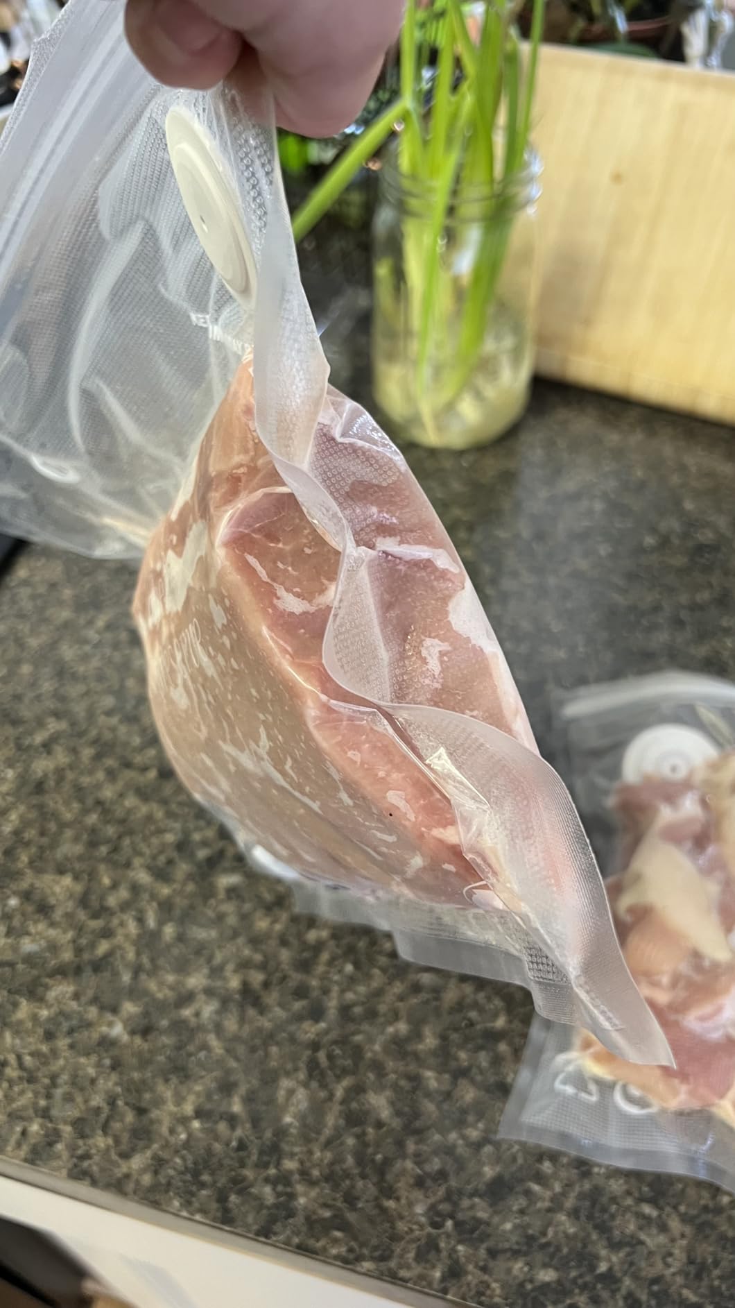 Chef Preserve Compact Vacuum Sealer for Food (Vacuum Sealer Machine + 30 Reusable Vacuum Bags) Powerful Handheld Vacuum Sealer Machine, Seal Meal Saver, Portable Food Sealer customer photo 1