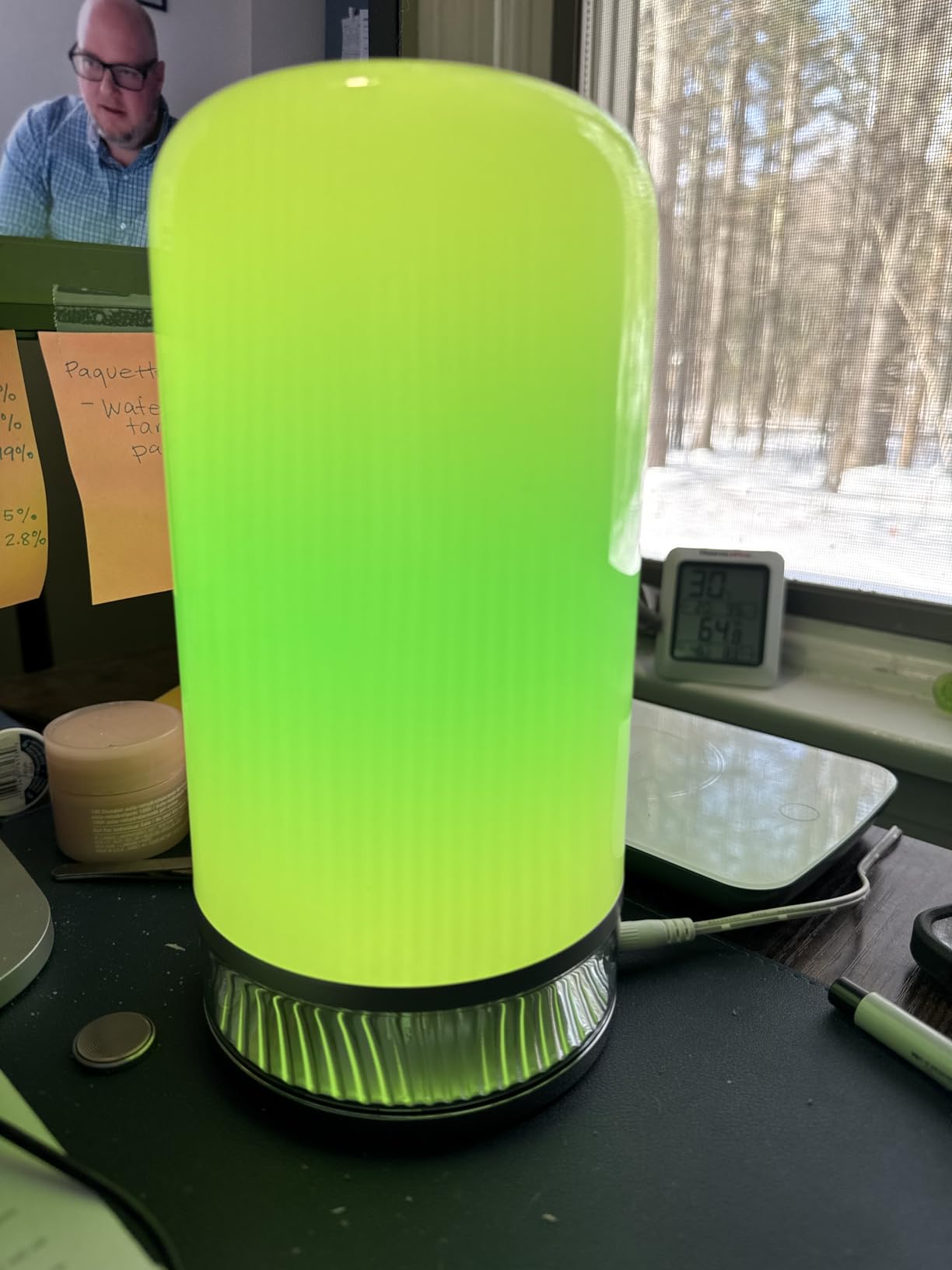 Govee RGBIC Smart Table Lamp 2, Touch Bedside Small Table Lamp Compatible with SmartThings, Matter, Alexa, Desk Lamp with 64 Scene Modes, Nightstand Lamp for Bedroom Living Room Night Light customer photo 1