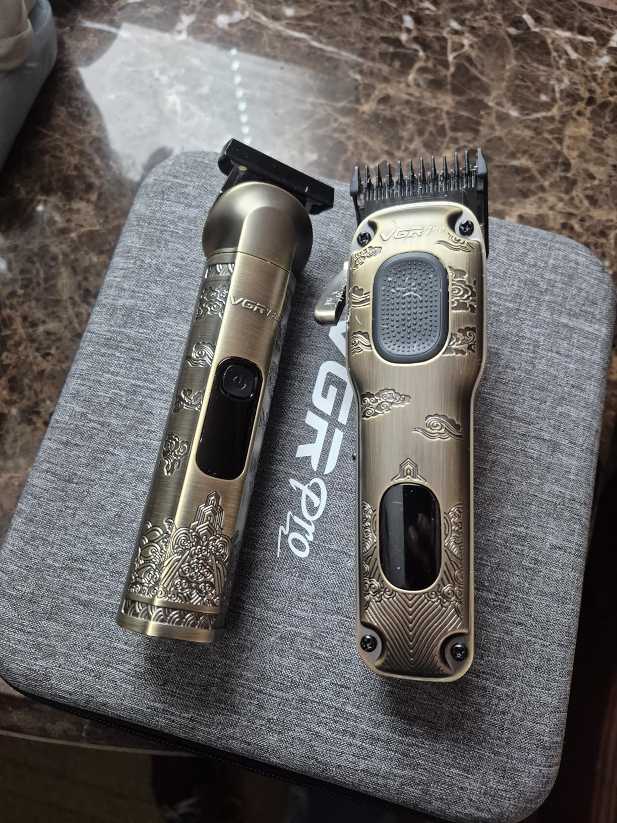 Hair Clippers for Men Professional, Cordless Hair Clippers for Hair Cutting, Mens Clippers and Trimmers Set, Electric Hair Trimmer for Men with Package Case customer photo 2