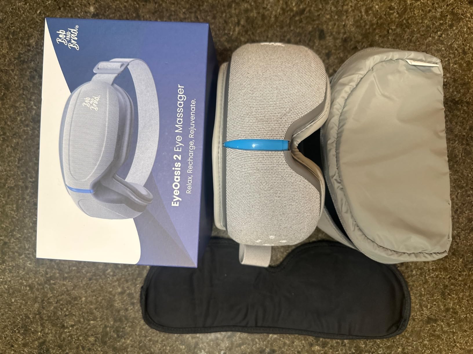 BOB AND BRAD EyeOasis 2 Eye Massager for Migraines FSA Eligible/HSA Eligible, Heated Face Massager for Dry Eye Migraine Relief, Warm Compress for Stress Relief customer photo 2
