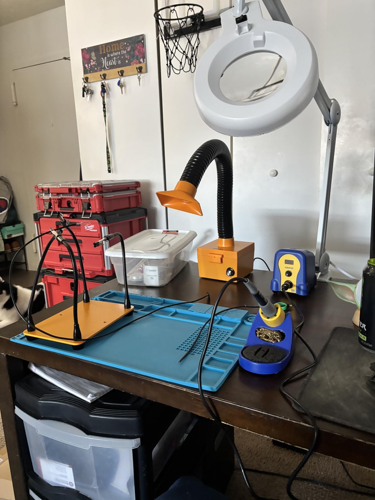 Hakko FX888DX-010BY - Digital Soldering Station with Rotary Encoder (Blue/Yellow Housing) customer photo 1