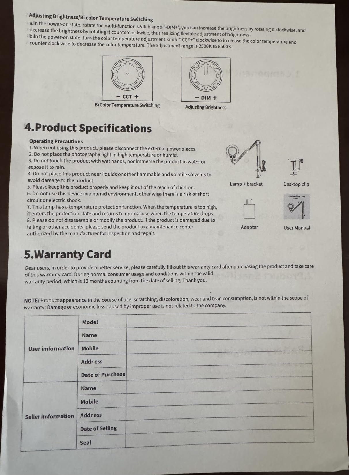 HITTI 12X Ultra Long Magnifying Glass with Light and Clamp, Upgrade Infinite Color and Brightness Workbench Light, Hands Free LED Magnifier Light and Stand for Crafts Reading Painting Soldering Hobby customer photo 1