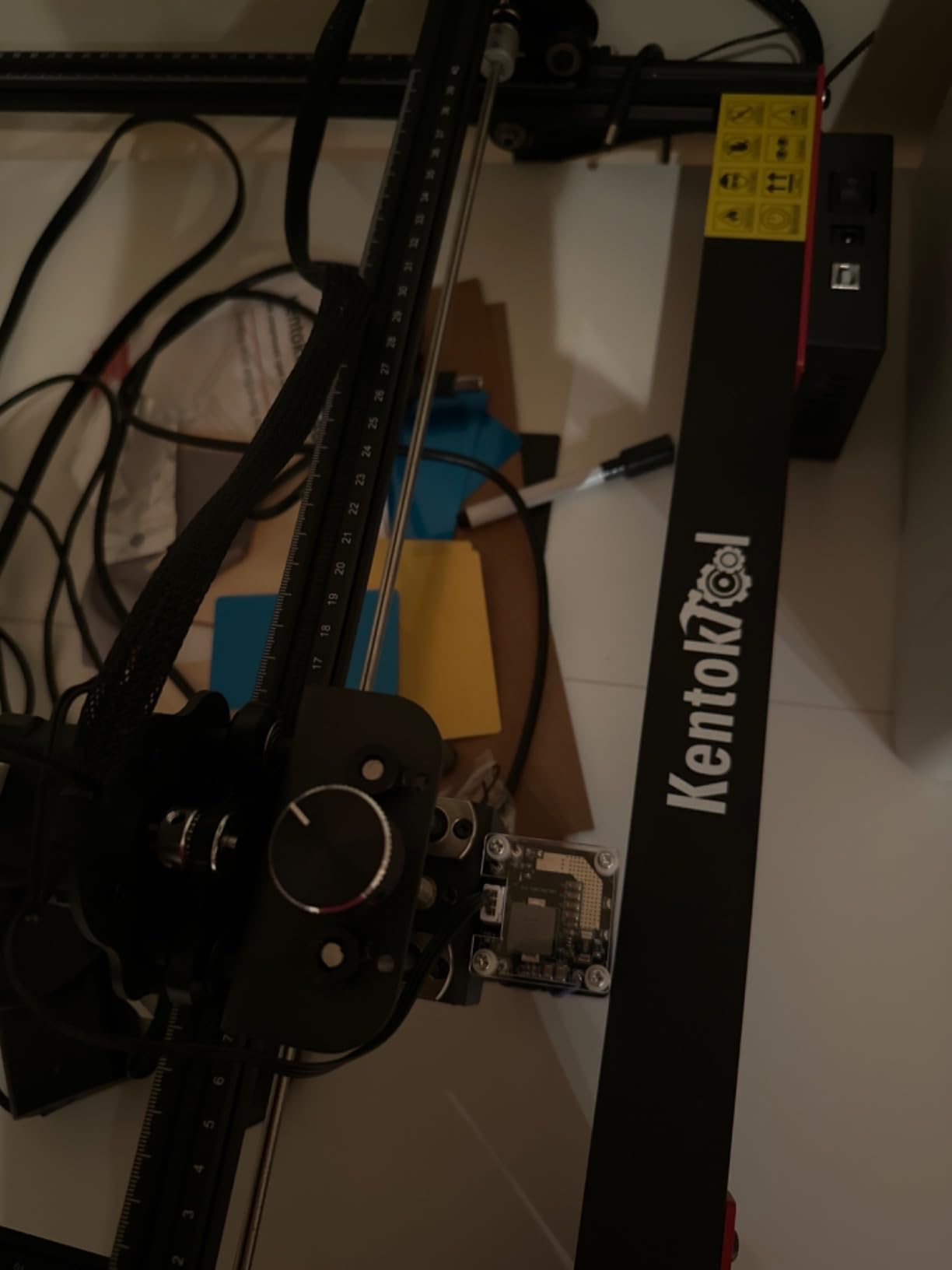 Laser Engraver, LE400PRO 50W Laser Engraving Machine for Beginners, 5.5W 400x400mm Large Working Area High Precision Laser Engraver and Cutter Machine for Wood Acrylic Leather (Class 1 Output 5500mW) customer photo 1