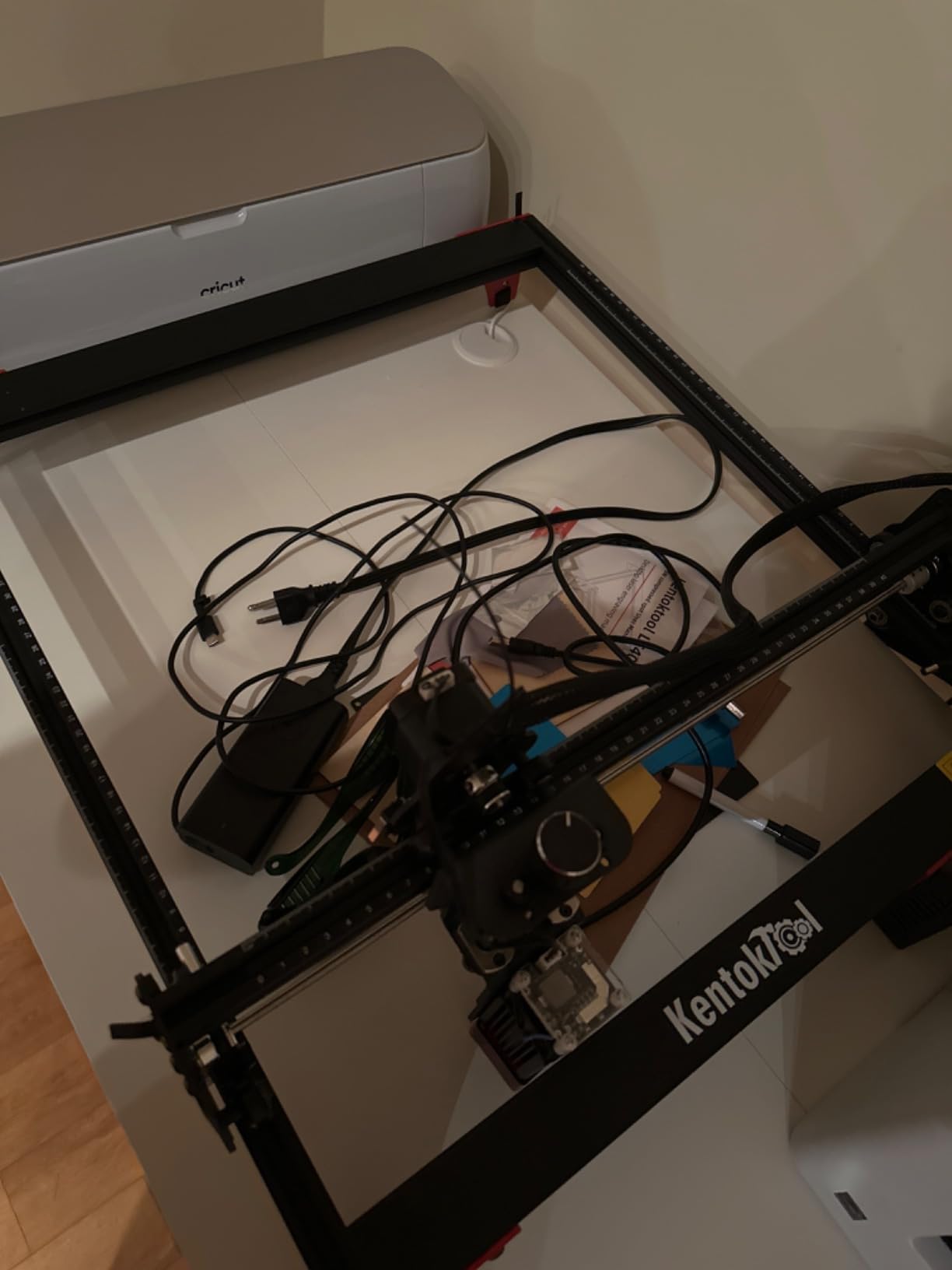 Laser Engraver, LE400PRO 50W Laser Engraving Machine for Beginners, 5.5W 400x400mm Large Working Area High Precision Laser Engraver and Cutter Machine for Wood Acrylic Leather (Class 1 Output 5500mW) customer photo 2