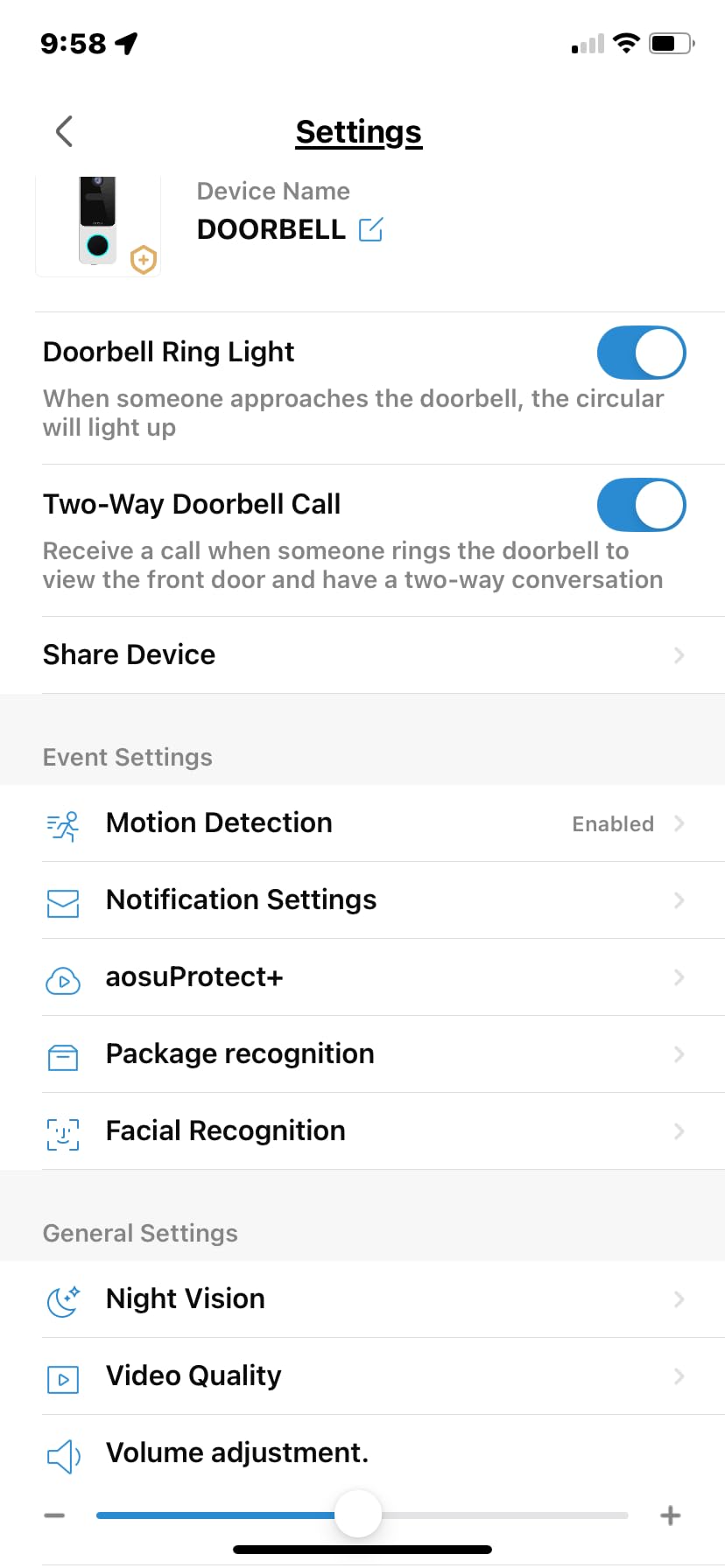 aosu Doorbell Camera Wireless- Head-to-Toe View, 2.4GHz WiFi Video Doorbell with Chime, Support Local Storage, Smart Human Detection, Works with Alexa & Google Assistant customer photo 1