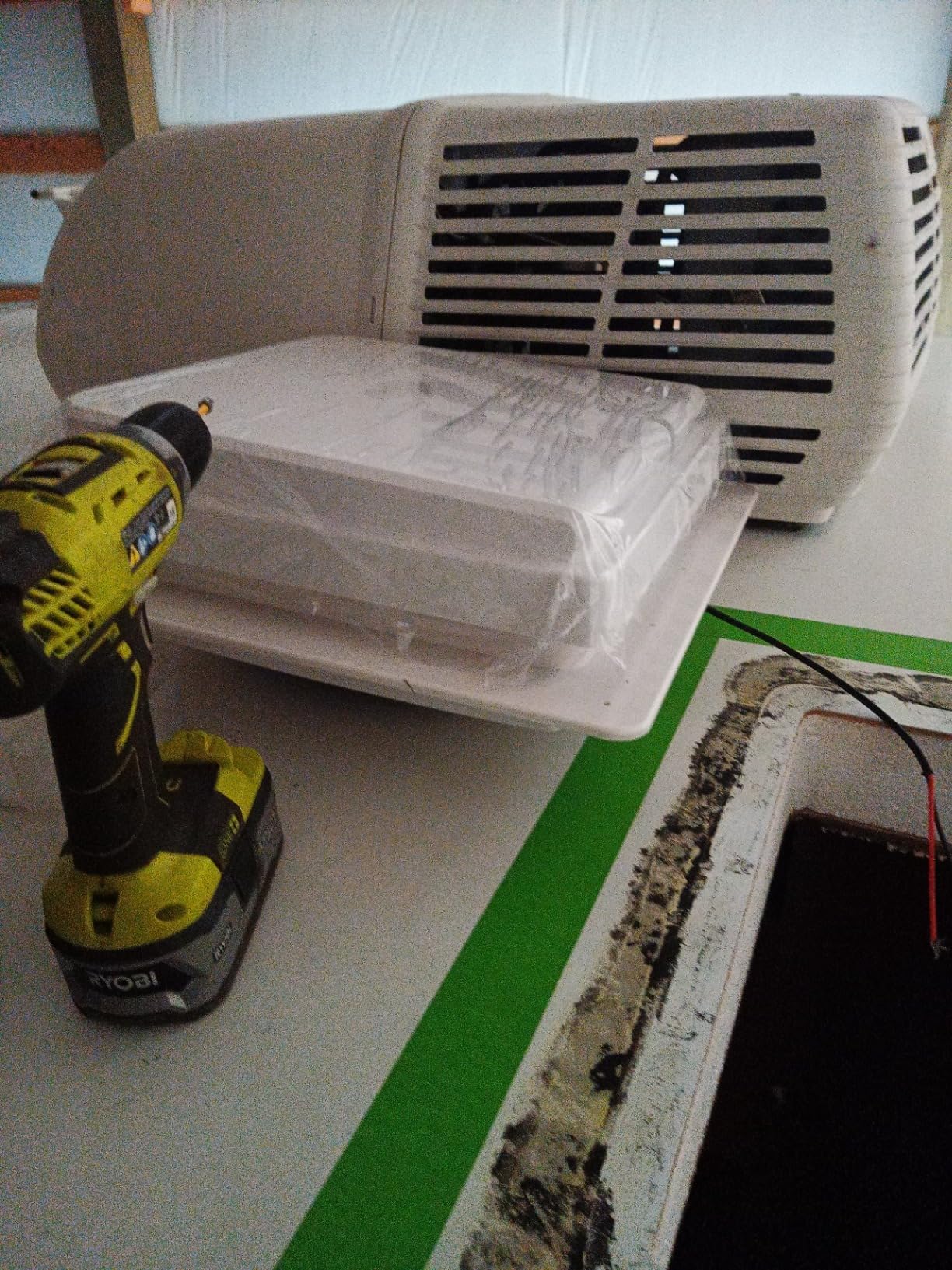 RV Roof Vent Fan with Rain Sensor & Remote, 1170 CFM High Airflow, 25dB Whisper Quiet 4-Speed Exhaust Fan, 14x14 Reversible 12V Vent for Camper, Trailer, Motorhome, 3-Year Warranty customer photo 1