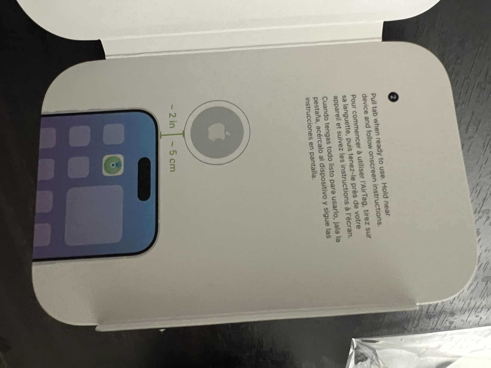 Apple AirTag (1st Generation) - 4 Pack. Keep Track of and find Your Keys, Wallet, Luggage, Backpack, and More. Simple one-tap Set up with iPhone or iPad, Bluetooth customer photo 2