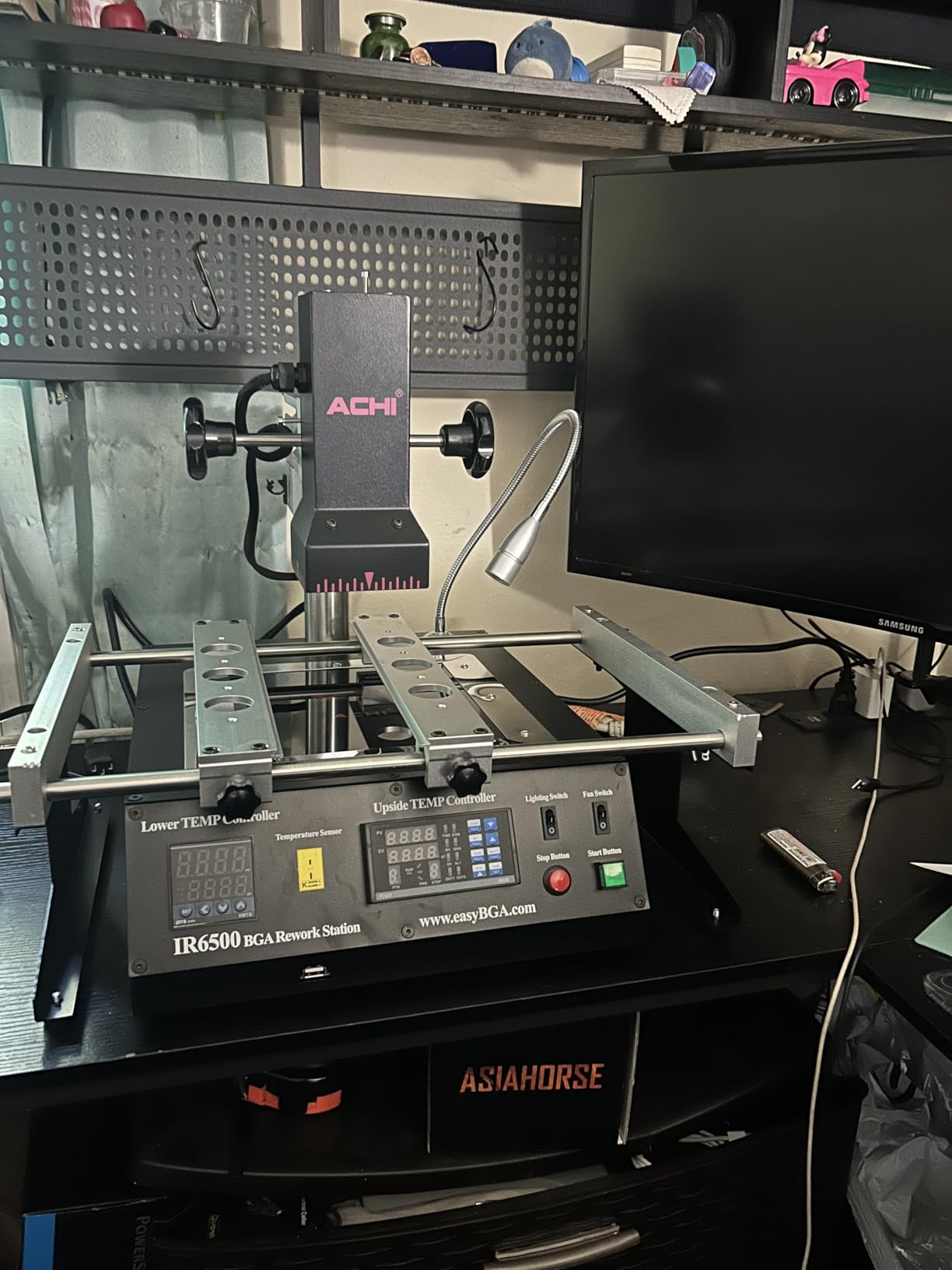 IR6500 BGA Rework Station 110V Infrared Soldering&Welding Machine Infrared Reballing Kits 8 Temperature Control Reflow Soldering Machine customer photo 1