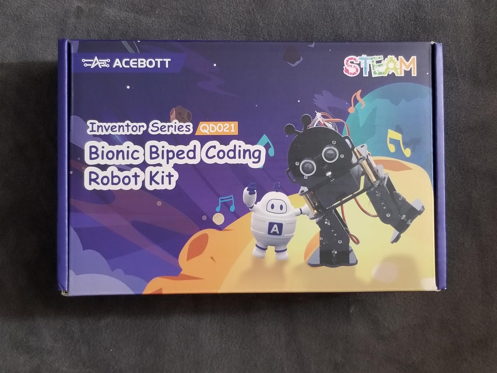 ACEBOTT STEM Robotics Science Kits for Adults, ESP8266 Spider Robot Building Kit, App Remote Control, Walking Crawling Fun Educational Toy customer photo 1