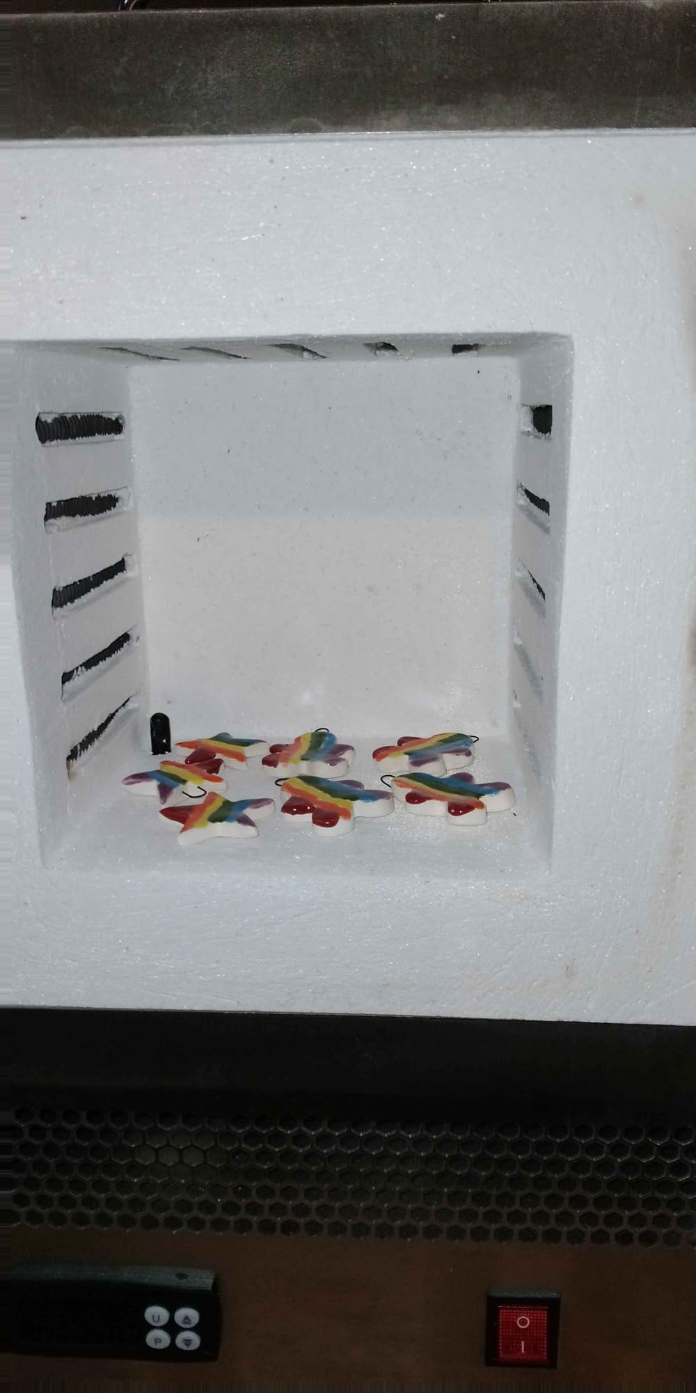 VEVOR Electric Kiln, 1500W Melting Furnace Max Temperature 2192℉/1200℃, Stainless Steel, for Wax Casting, Clay DIY, Metal Tempering, Glazing on Pottery, Silver customer photo 1