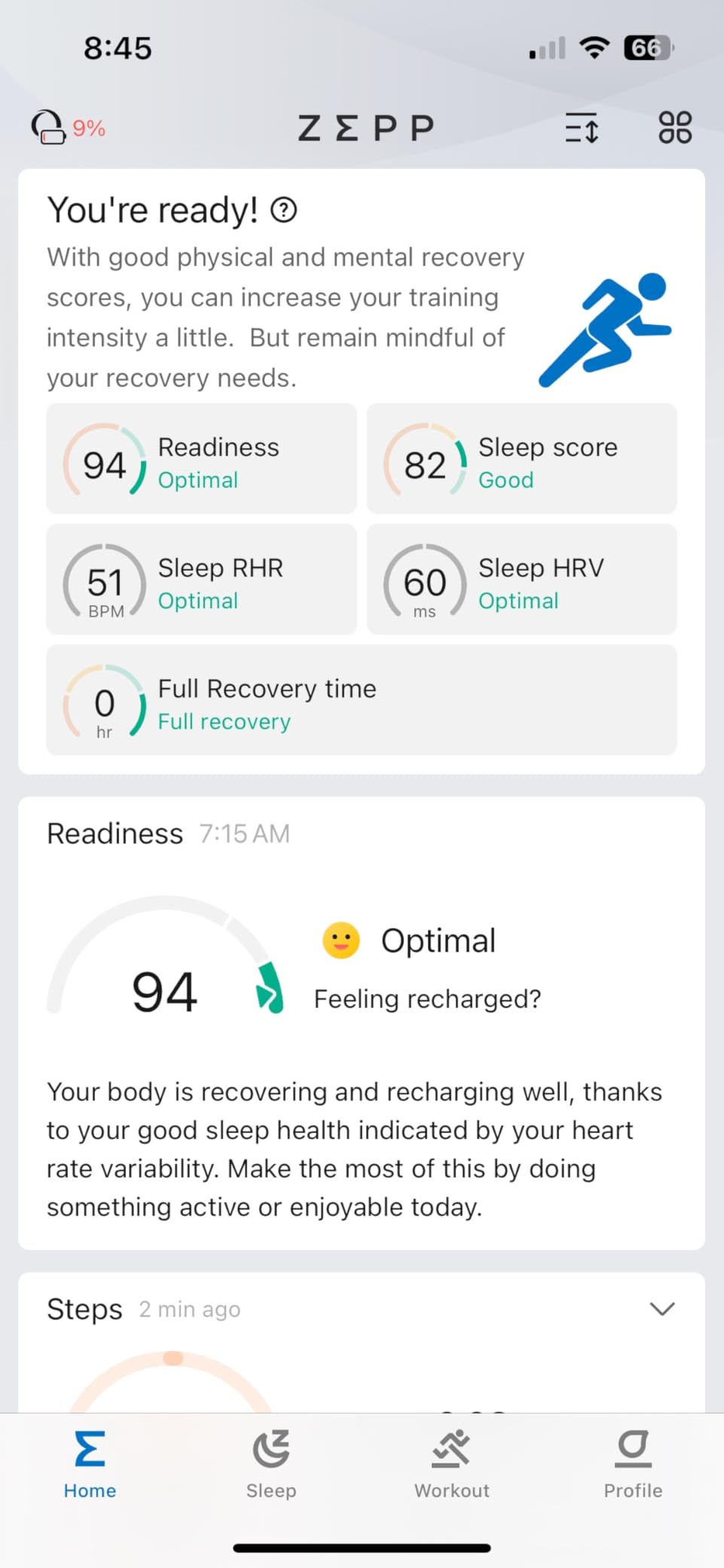 Amazfit Helio Smart Ring Health Tracker, Fitness Tracker Ring, No Subscription, Monitors Sleep, Heart Rate & Stress, Titanium Alloy, Fast 1.4-Hr Charging, Water-Resistant customer photo 1