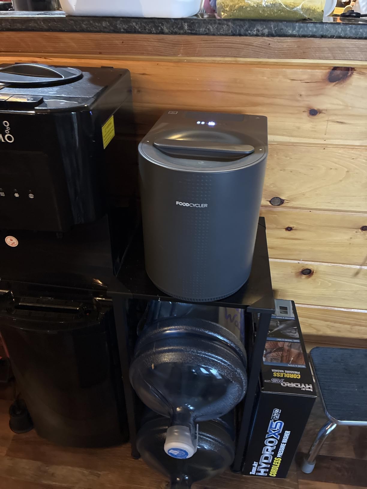 Food Cycler Eco 3 Compact Kitchen Food Recycler | Indoor Composter Bin Alternative | Electric Countertop Food Waste Disposer with Odorless 3.5L Indoor Food Waste Bin for Easy Waste Management | Grey customer photo 1