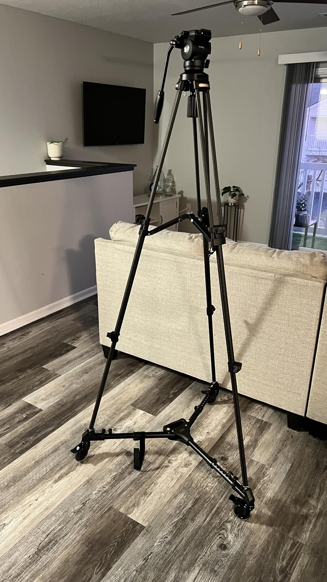SmallRig AD-50 Heavy Duty Tripod, Carbon Fiber Video Tripod, 64
