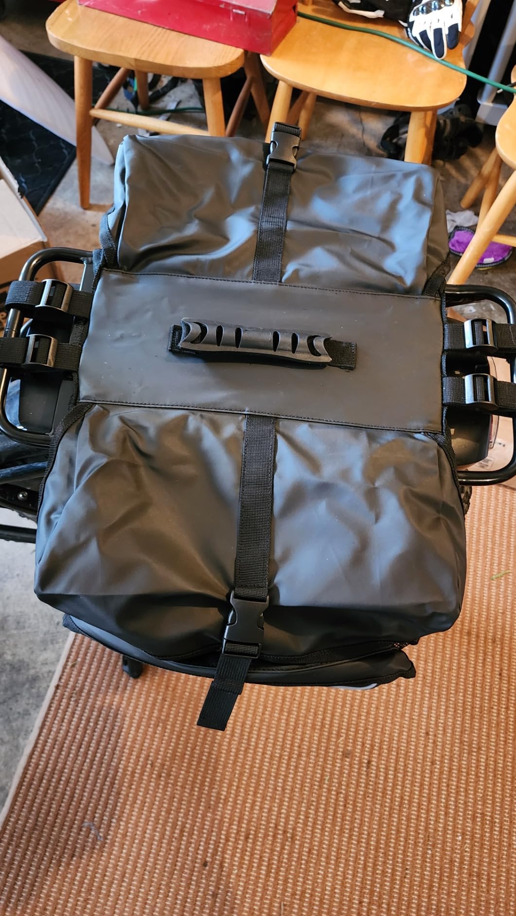 Waterproof Double Panniers Bag - 36L Saddle Bags for Rear Rack Bicycles with Safety Reflective Strips customer photo 1