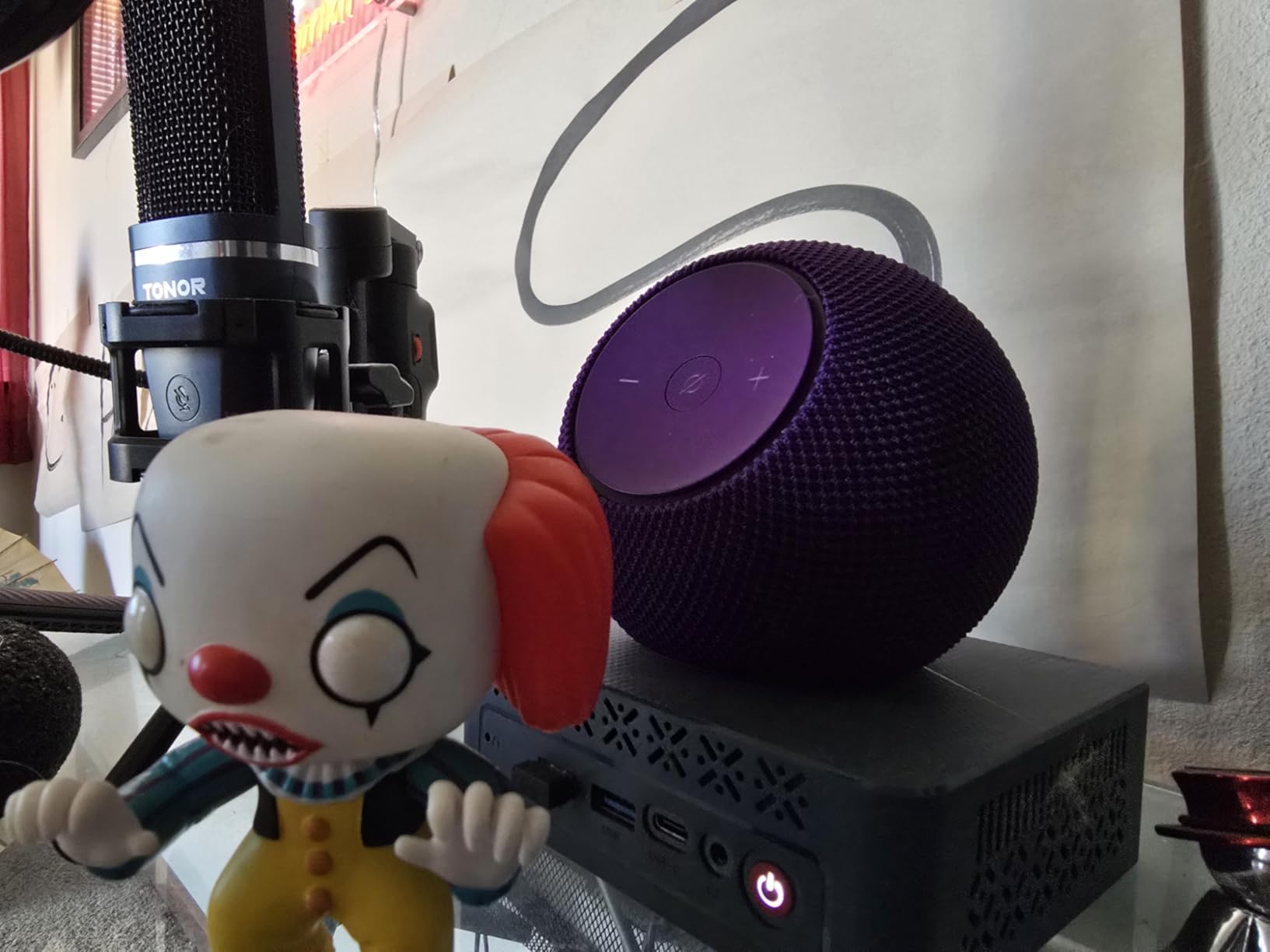 Amazon Echo Dot Max (newest model), Alexa speaker with room-filling sound and nearly 3x bass, Great for living rooms and medium-sized spaces, Designed for Alexa+ customer photo 1