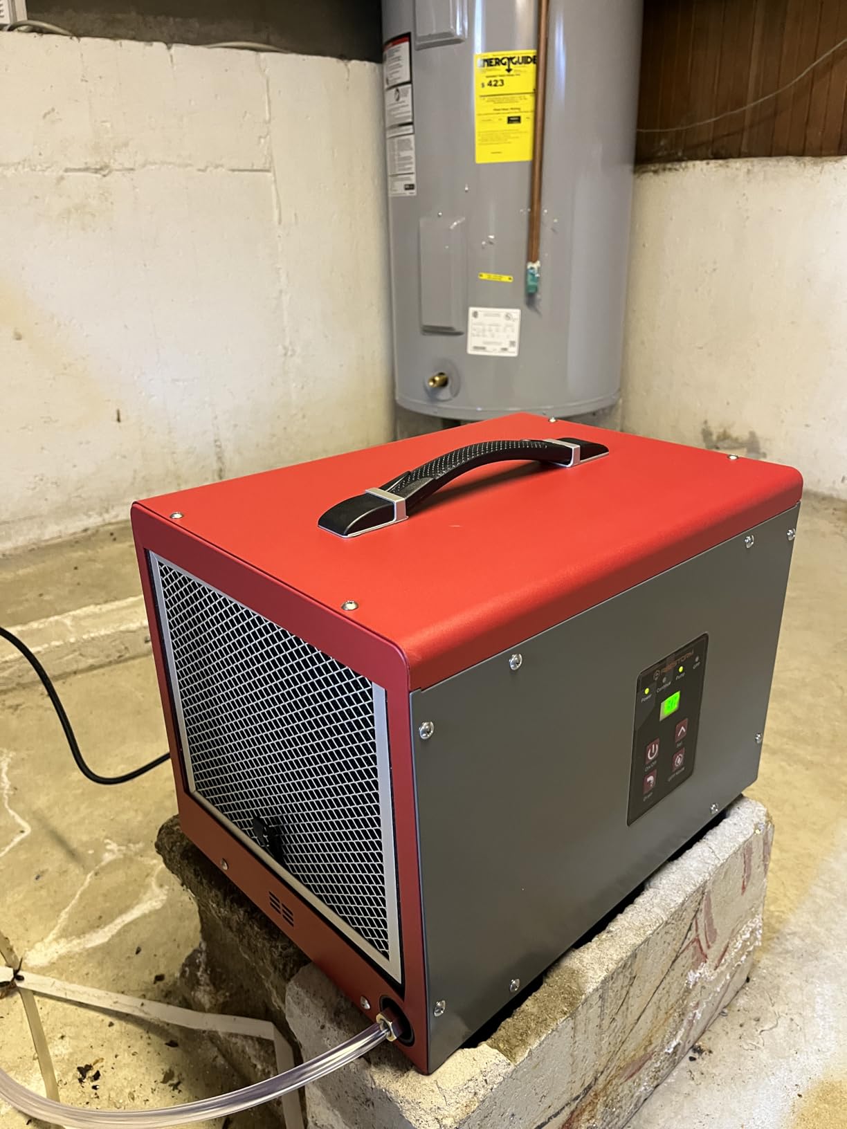 Abestorm Crawl Space Dehumidifiers with Pump and Hose, 70 PPD Compact Portable Commercial Dehumidifier Up to 1,000 sq. ft. Auto Defrost, Memory Starting Crawlspace dehumidifiers customer photo 1