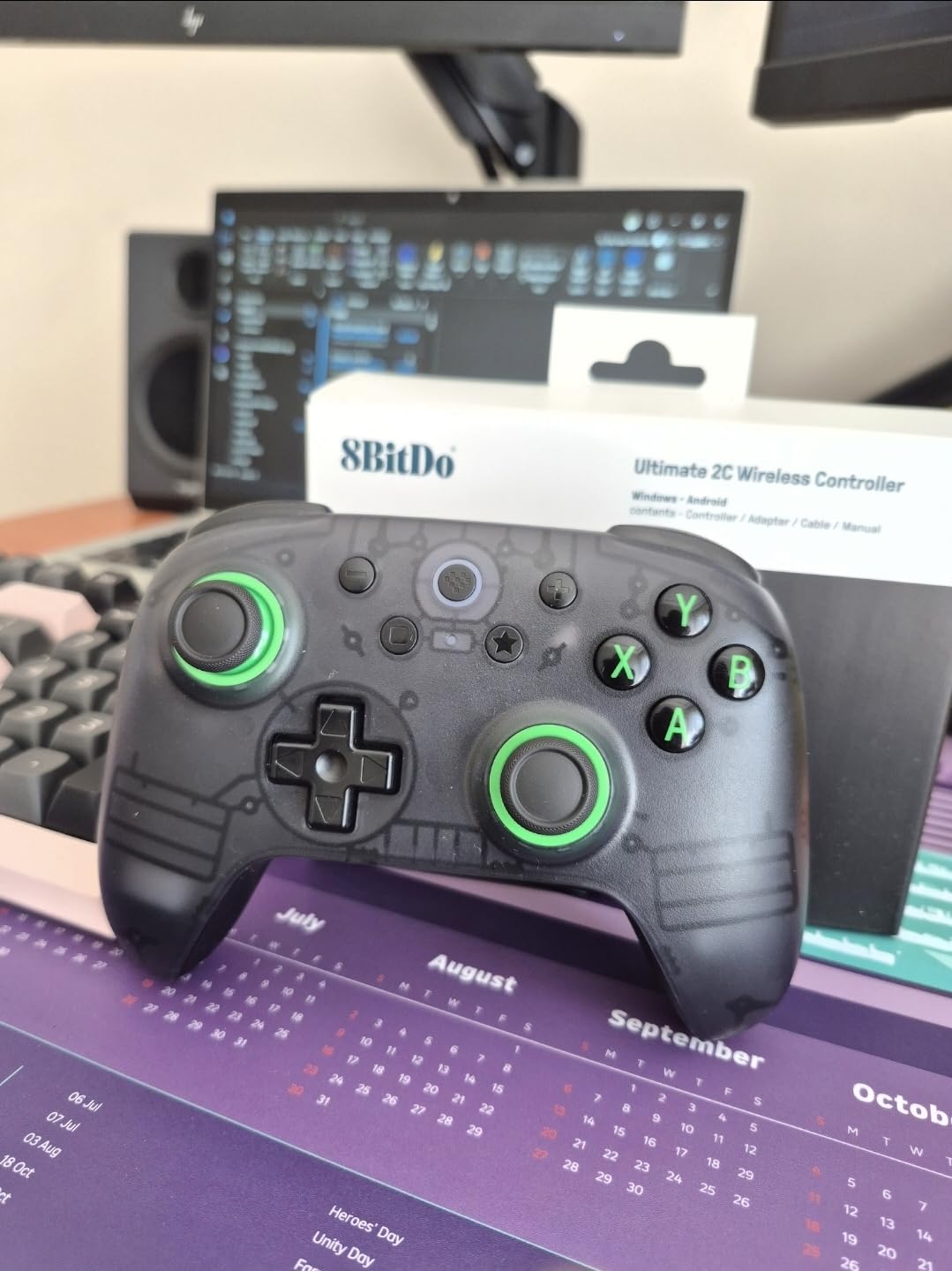 8BitDo Ultimate 2C Wireless Controller for Windows PC and Android, with 1000 Hz Polling Rate, Hall Effect Joysticks and Triggers, and Remappable L4/R4 Bumpers customer photo 1