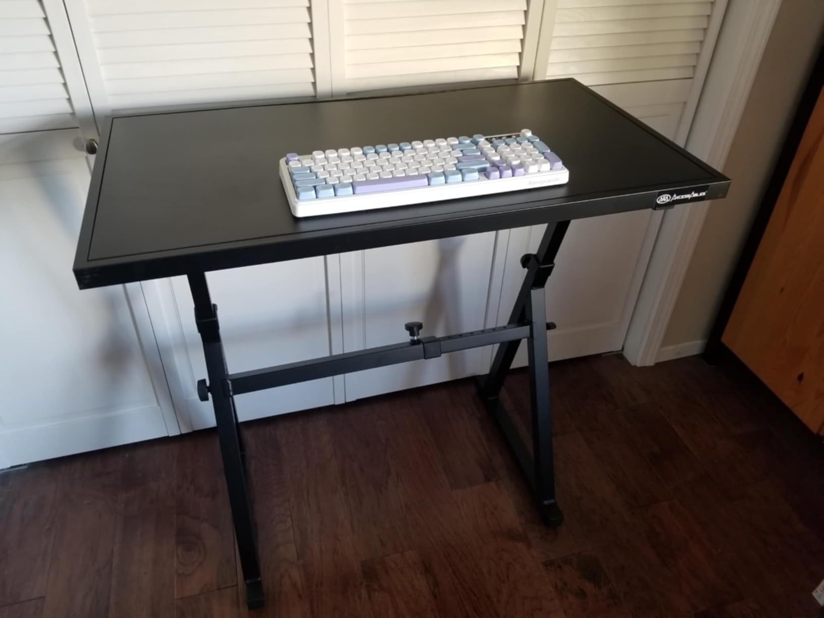 AxcessAbles Adjustable Piano Keyboard Stand and DJ Controller Desk - Removable 36