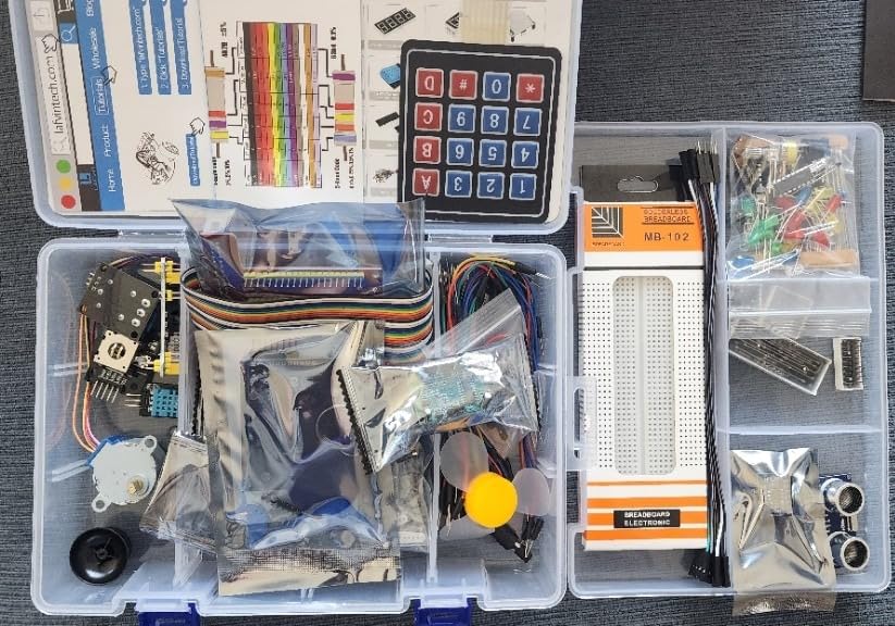 Super Starter Kit for Raspberry Pi 5/4/4B/3B/3B+,Python C Java Scratch,with Tutorial Beginner Kit customer photo 2