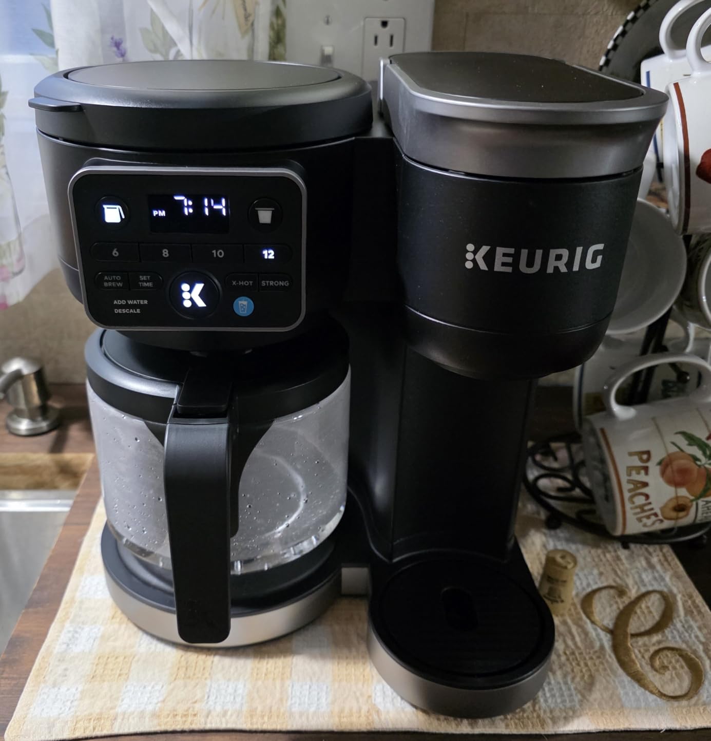 Keurig K-Duo Hot & Iced Single Serve & Carafe Coffee Maker, MultiStream Technology, 72oz Reservoir (Gen 2) customer photo 2
