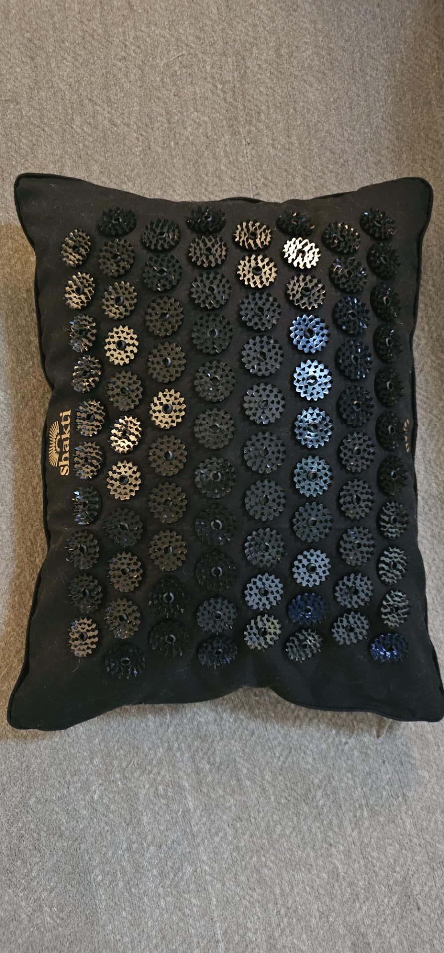 ShaktiMat Premium Acupressure Pillow, Original Intensity in Shakti Black, Massage Muscles, Aid Sleep & Unlock Inner Tension | Similar to Acupuncture, No Needles Required customer photo 2