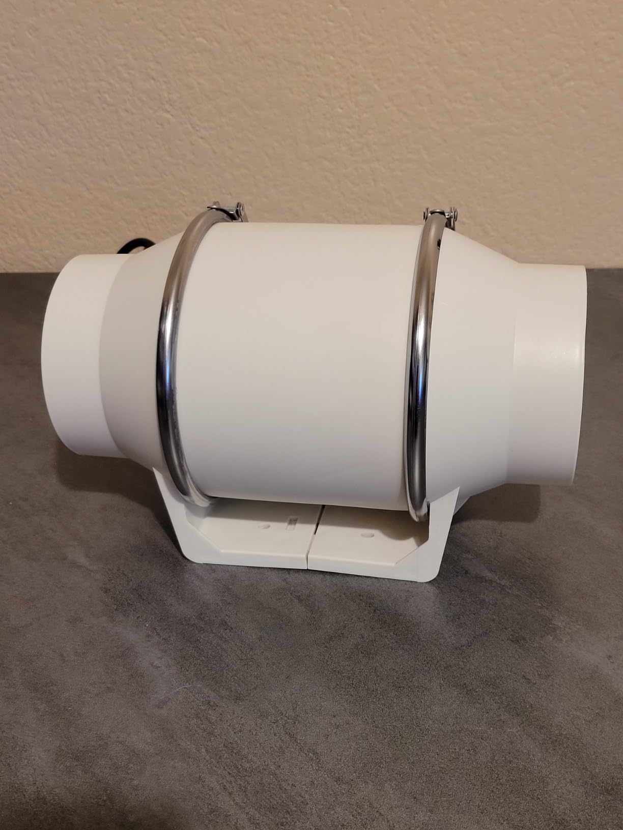 4 Inch Duct Inline Ventilation Exhaust Fan with Remote Controller 296 CFM Duct Intake Fan High Efficiency Air Fan Copper Motor for Ducting Vents Bathroom Grow Tents Hydroponics customer photo 1