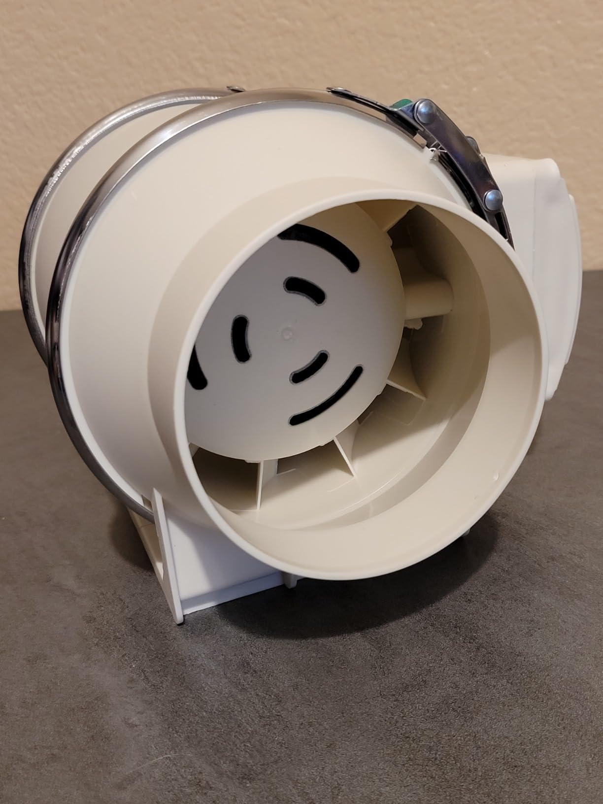 4 Inch Duct Inline Ventilation Exhaust Fan with Remote Controller 296 CFM Duct Intake Fan High Efficiency Air Fan Copper Motor for Ducting Vents Bathroom Grow Tents Hydroponics customer photo 2