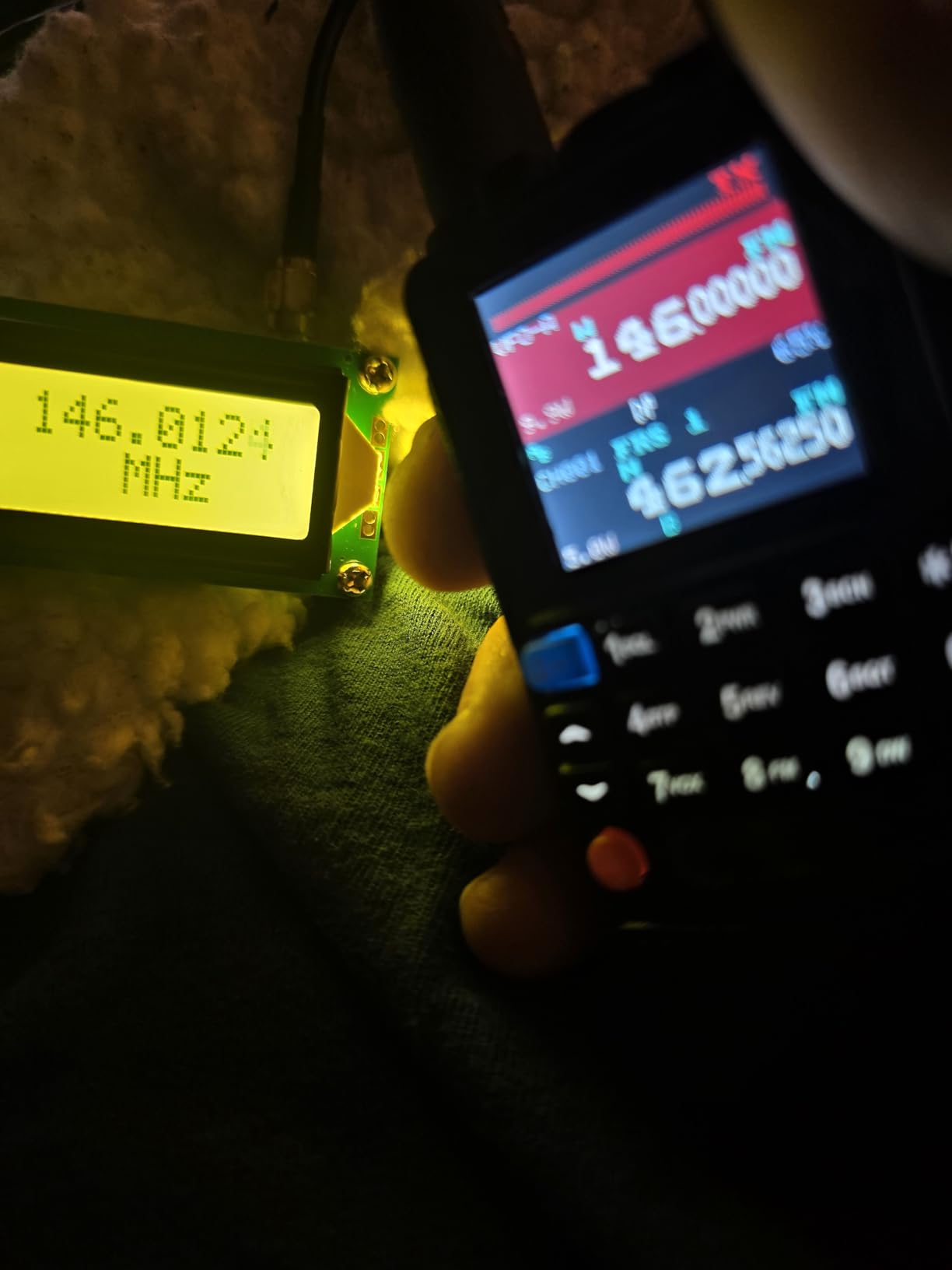 1PCS 1MHz -500 MHz Frequency Counter Meter Board w/LCD Display for Ham Radio Kit New customer photo 2