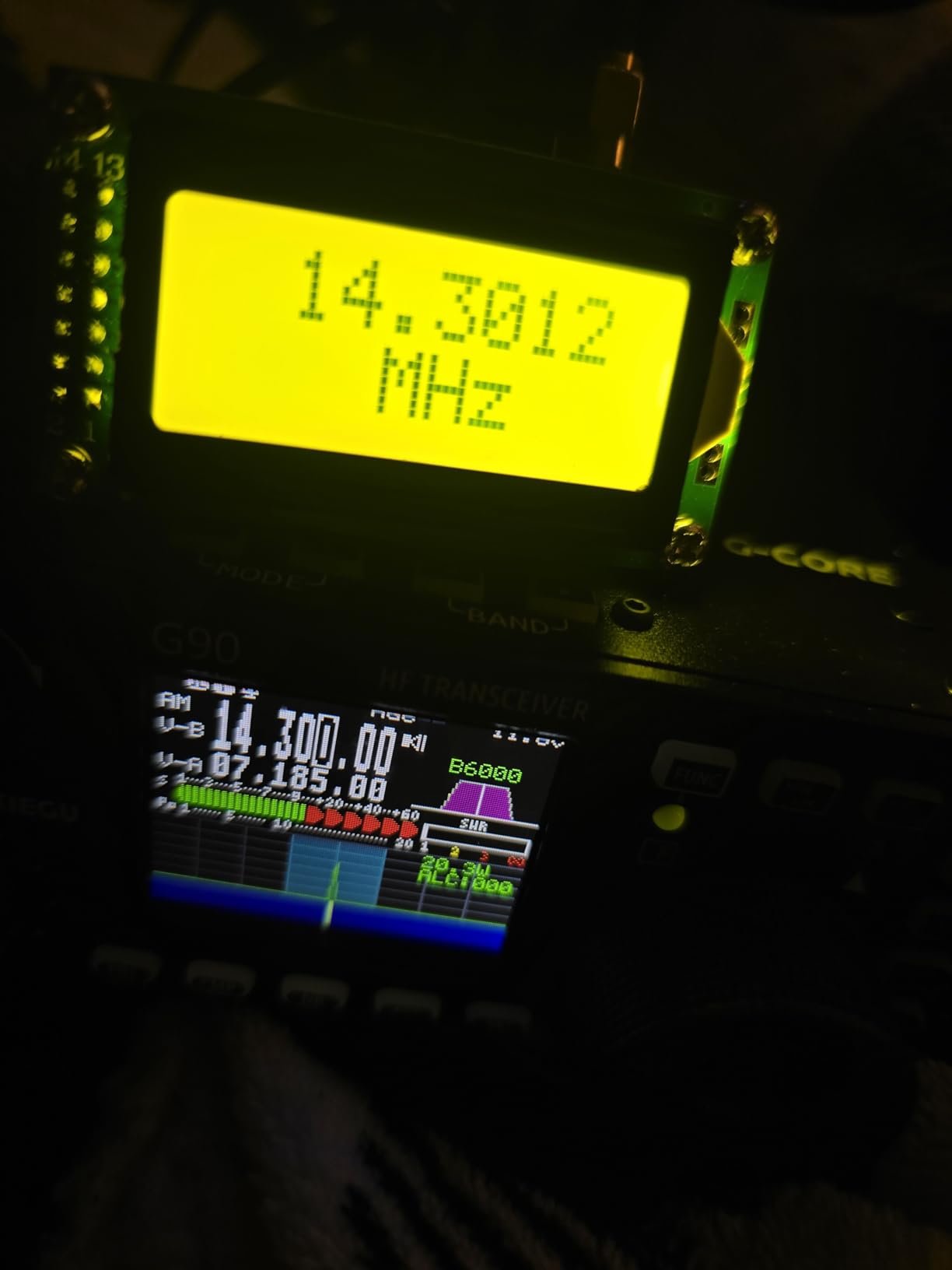 1PCS 1MHz -500 MHz Frequency Counter Meter Board w/LCD Display for Ham Radio Kit New customer photo 3