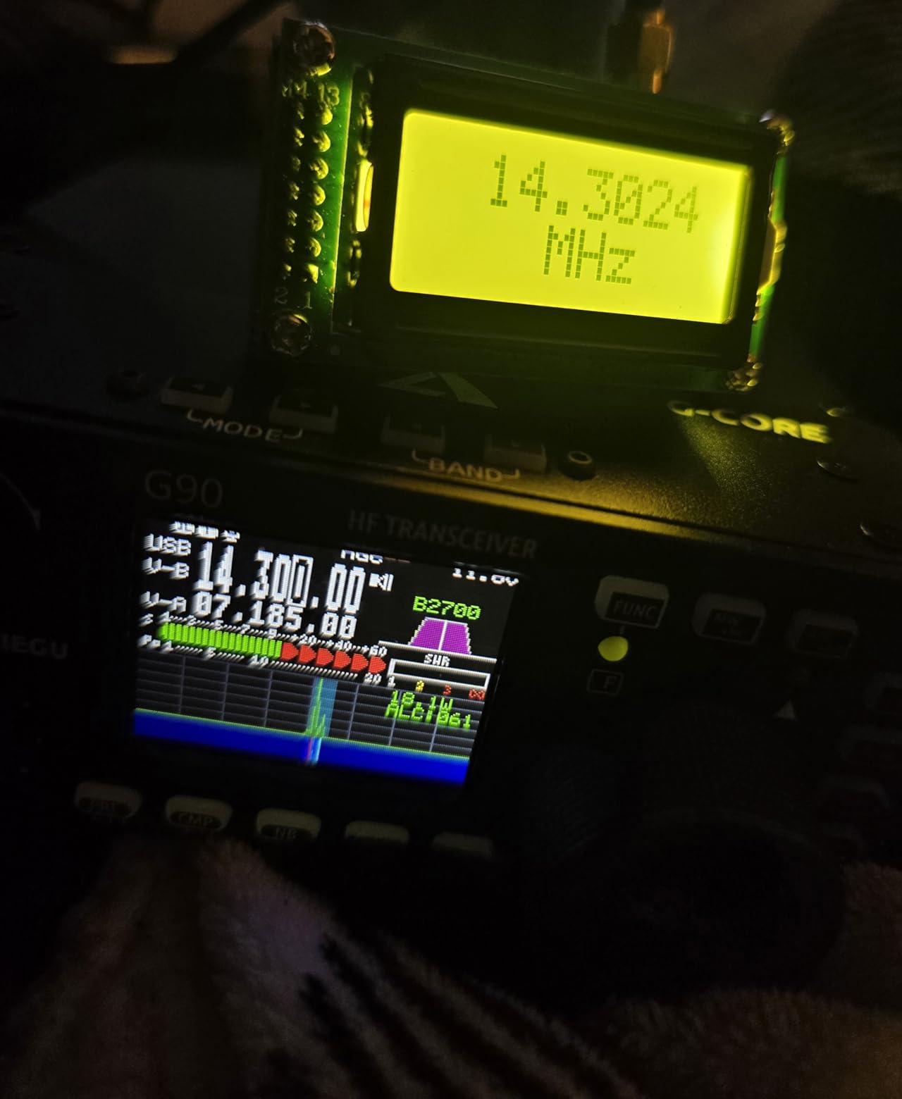 1PCS 1MHz -500 MHz Frequency Counter Meter Board w/LCD Display for Ham Radio Kit New customer photo 4