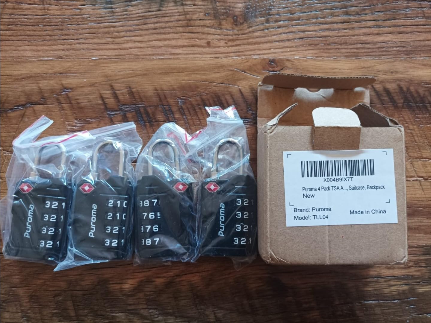 TSA Approved Travel Luggage Locks, 2 Pack Black 4 Digit Resettable Combination Code Lock with Zinc Alloy Body for Suitcase, Backpack, Laptop Bag, Gym Locker, Toolbox customer photo 2