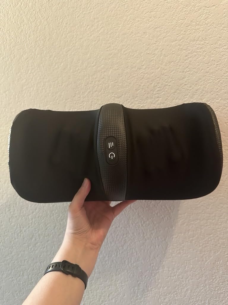 Nekteck Foot Massager with Heat & Foot Roller, Shiatsu Calf Leg Massager for Circulation and Neuropathy Pain Relief for Feet Care Home Office Gadgets Relaxing Massage Tools Gifts for Women Men Mom Dad customer photo 1