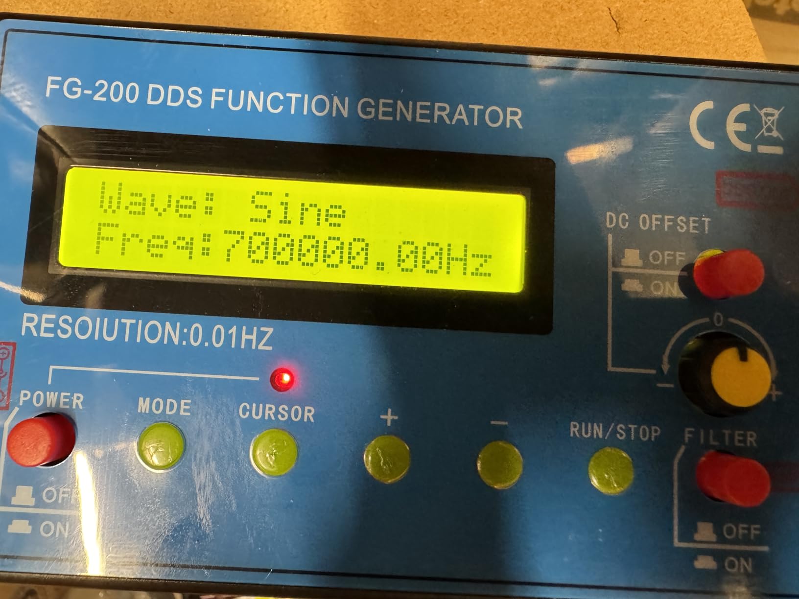 1Hz-500kHz DDS Signal Generator with Schumann Resonator, Portable Multifunction Waveform Generator with AC/DC Power, Ideal for Oscilloscope Calibration, Audio Testing, and Stress Relief customer photo 2