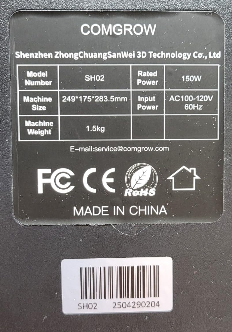 Comgrow Filament Dryer Box, SH02 Dry Box Filament Sealed Storage Box 3D Printer 2 Spools Holder with PTC Fast Heater, Filament Dehydrator with Touch Screen Compatible with PLA PETG TPU ABS 1.75/2.85mm customer photo 1