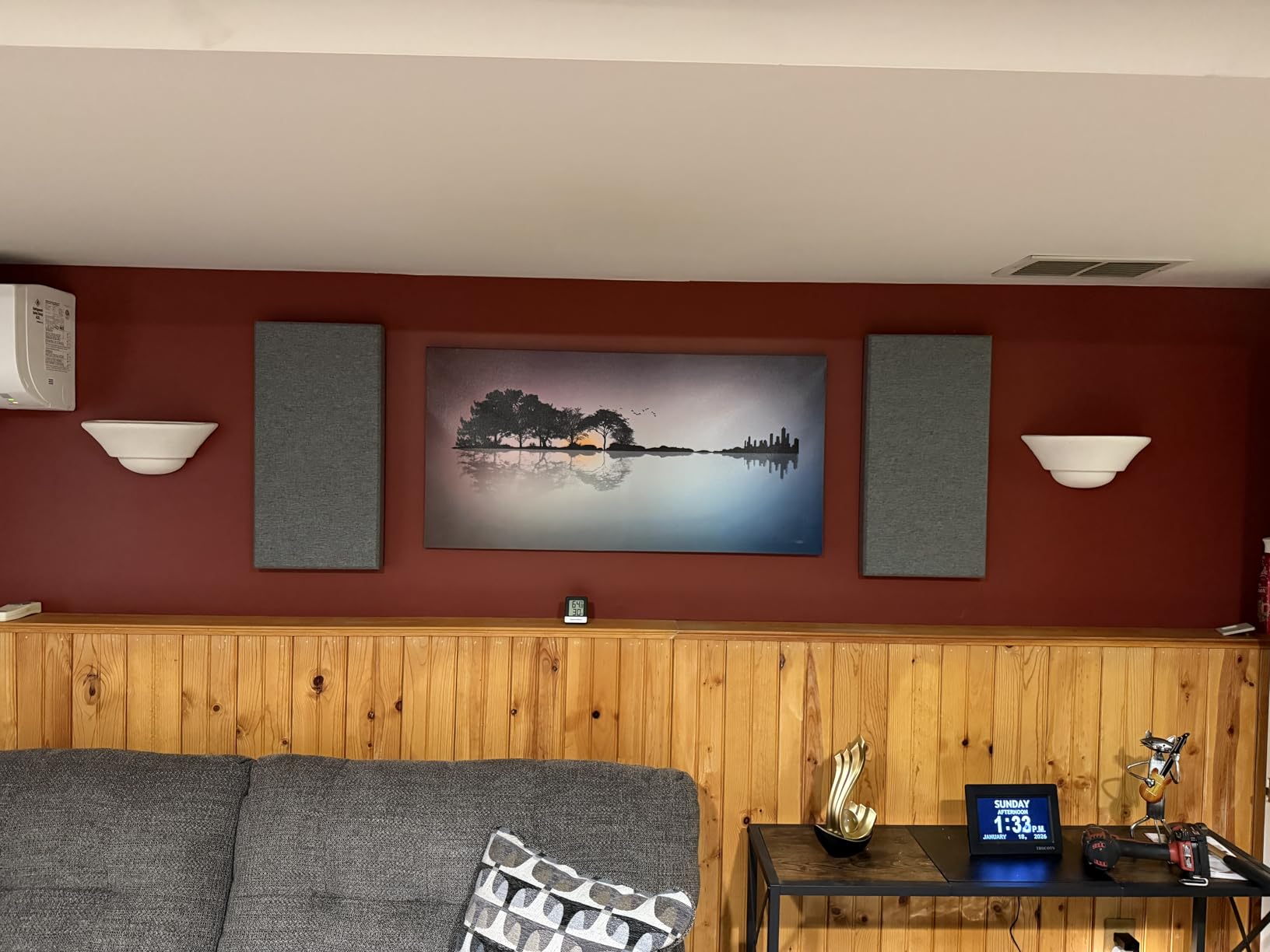 UMIACOUSTICS 4 PCS Acoustic Panels with Hanging Bracket, 2