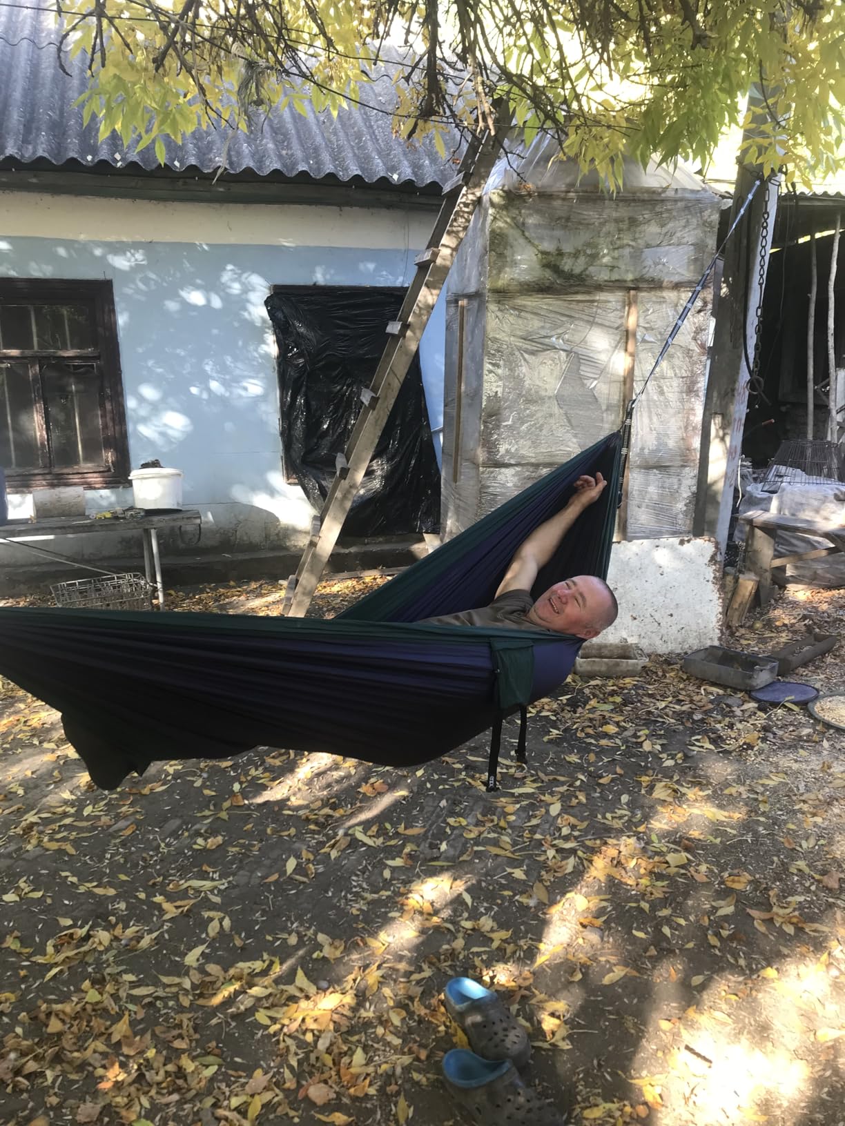 ENO, Eagles Nest Outfitters DoubleNest Lightweight Camping Hammock, 1 to 2 Person, Special Edition Colors, ATC customer photo 1