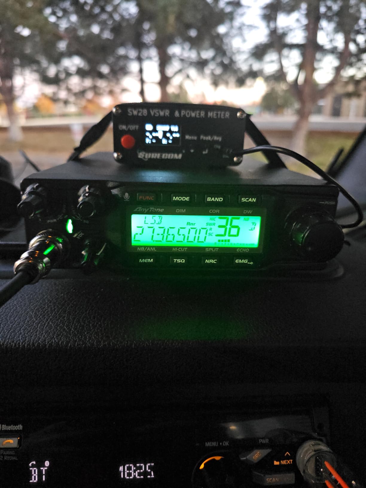 AnyTone AT-6666PRO 10 Meter Mobile Radio for Truckers,80W High Power Ham Mobile Transceiver. AM 80W(PEP) / FM 50W / SSB 80W(PEP).RX and TX Noise Reduction, CTCSS/DCS with RX/TX Split Function customer photo 2