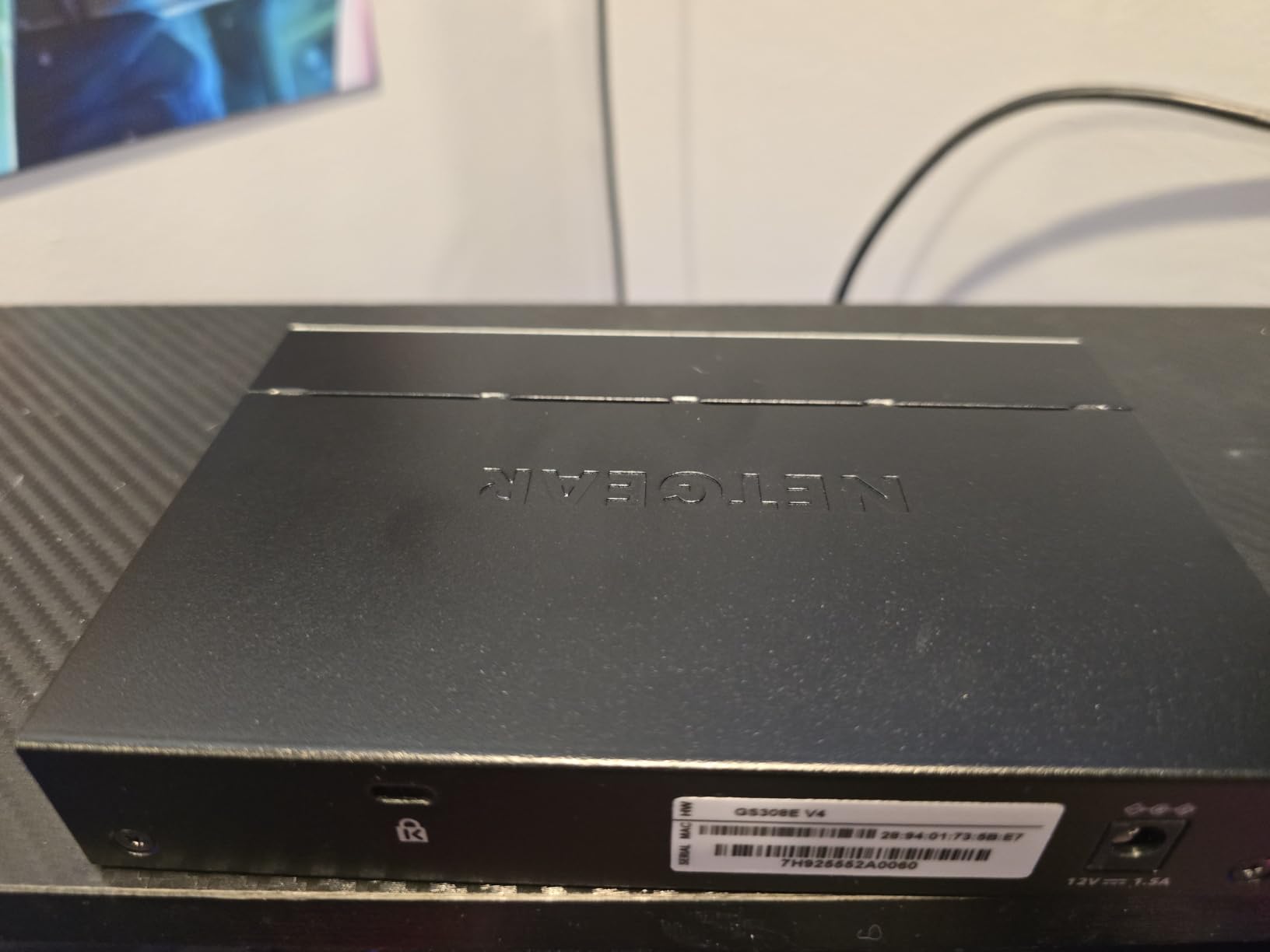 NETGEAR 8-Port Gigabit Ethernet Easy Smart Managed Essentials Switch (GS308E) - Desktop or Wall Mount, Home Network Hub, Office Ethernet Splitter, Silent Operation customer photo 2