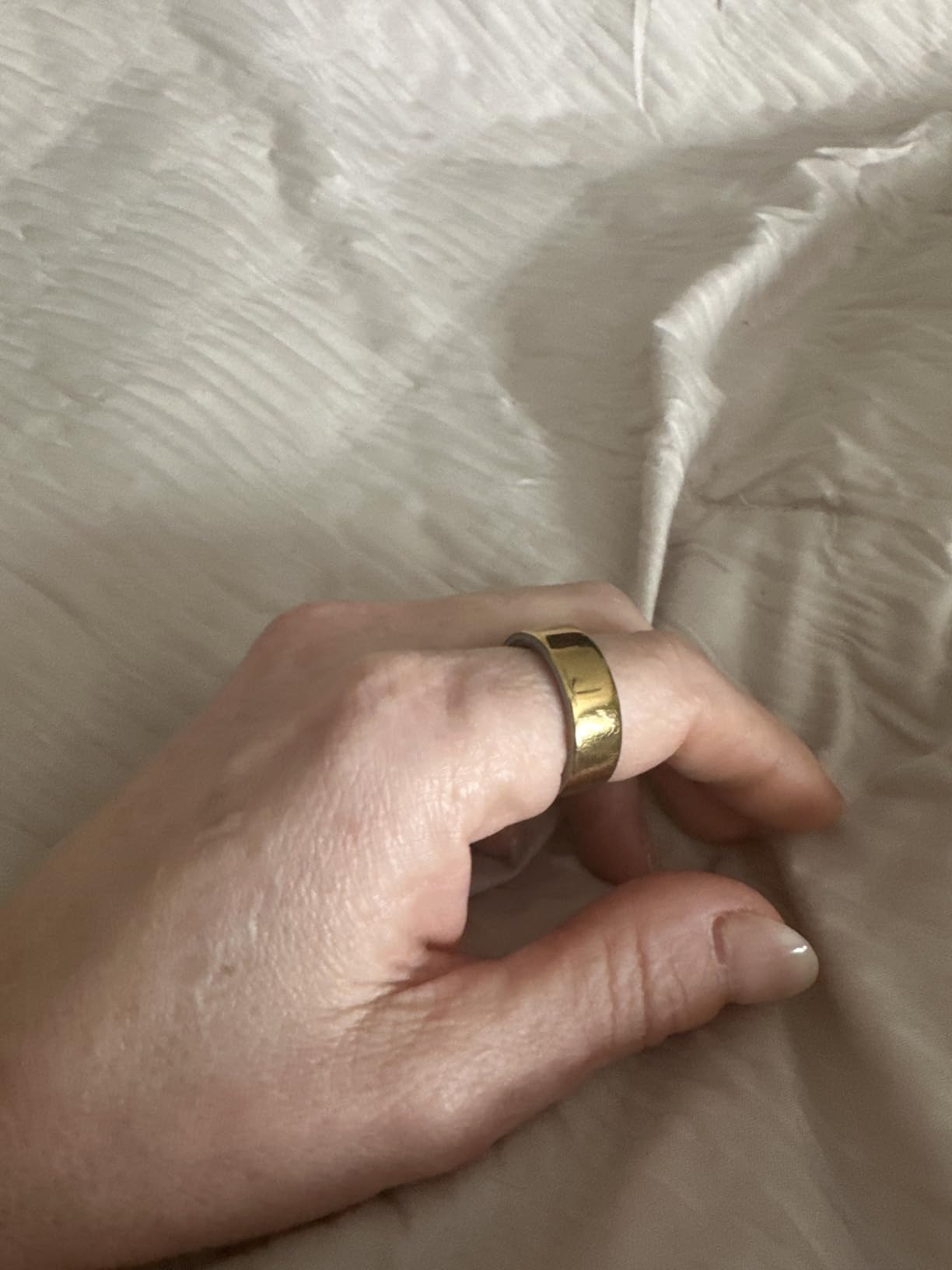 Oura Ring 4 - Silver - Size 10 - Smart Ring - Sleep Tracking Wearable - Heart Rate - Fitness Tracker customer photo 2