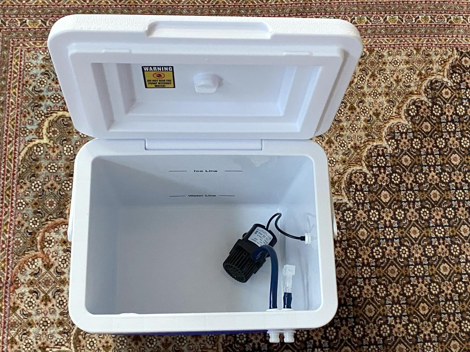 Ice Machine for Shoulder After Surgery, Shoulder Rotator Cuff Cold Therapy Machine Compression Pad Cryotherapy Machine for Post-Surgery Care, Ice Therapy System for Knee, Elbow, Joint (6-Quart) customer photo 2