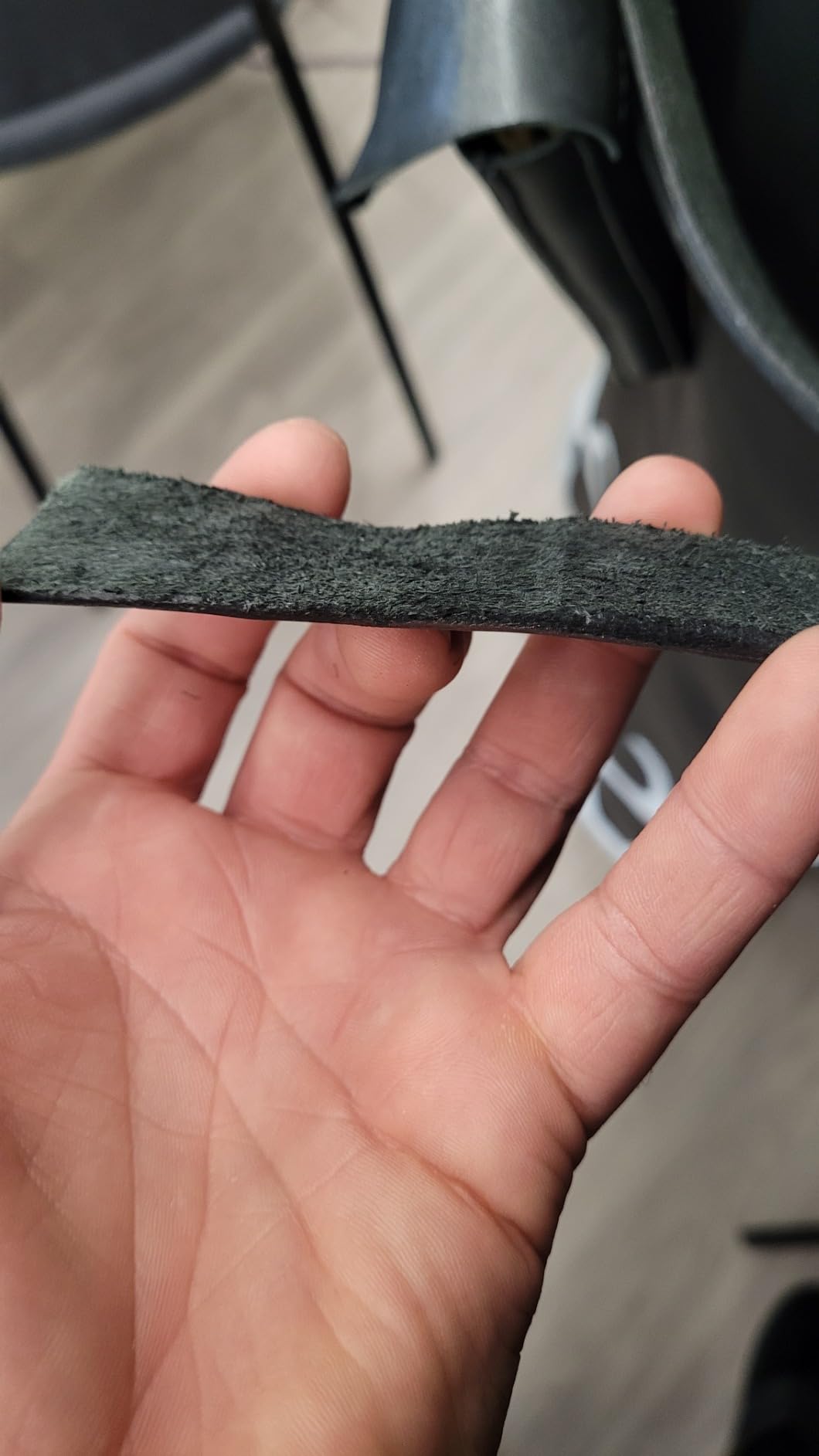 Leather Splitter, Leather Skiver Peeler, Manual Skiving Machine, Peeling Thinning Paring Machine Skiver with Blades customer photo 2