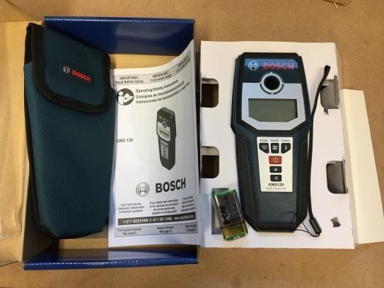BOSCH GMS120-27 Professional Wall Scanner, Multi-Function Stud Finder, and Live Wire Detector for Electricians, Plumbers & Contractors customer photo 2