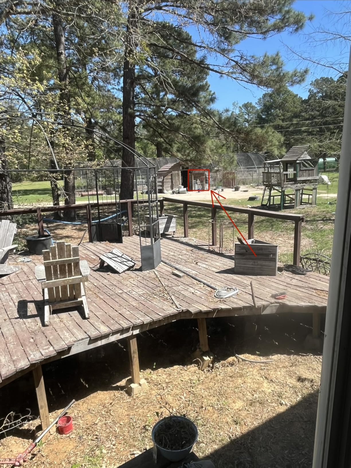 Okkobi Automatic Chicken Coop Door Solar Powered - LCD Display - Chicken Coop Door with Remote Control, Light Sensor & Timer - Security & Peace of Mind: Anti-Pinch function - 5-Year Protection - Brown customer photo 2