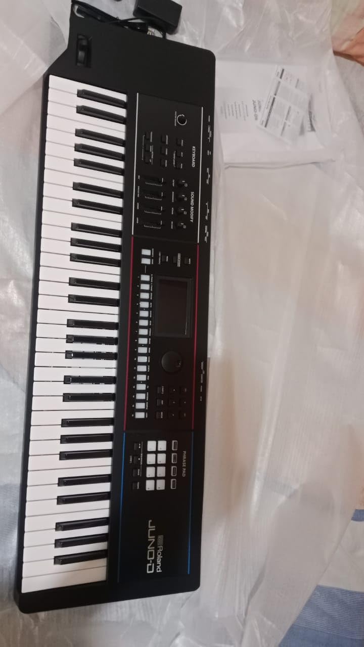 Roland JUNO-D6 Synthesizer | 61-Note Keyboard with ZEN-Core Engine with Over 3800 Onboard Sounds customer photo 2