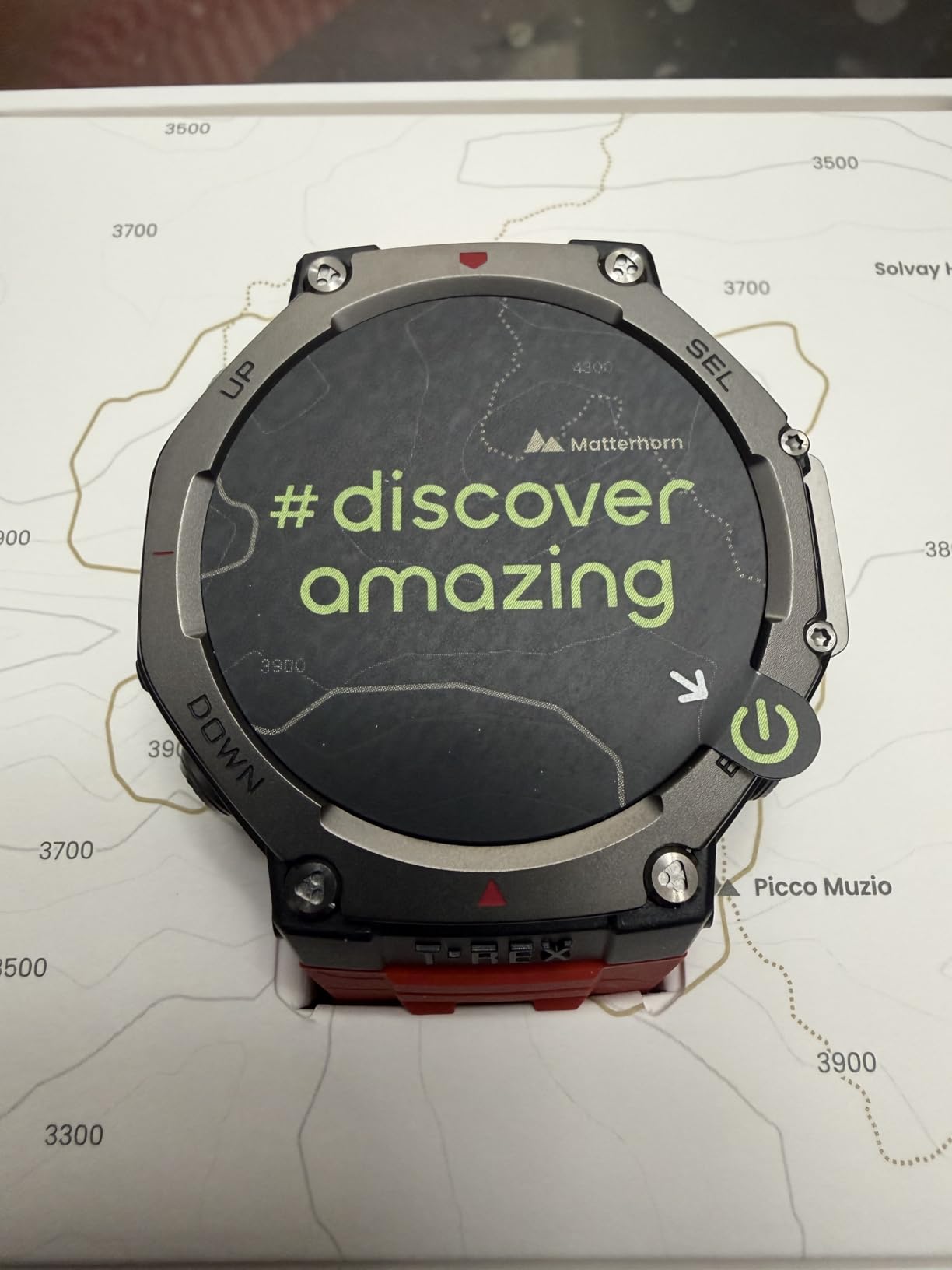 Amazfit T-Rex 3 Rugged/Military Smart Watch 48mm, GPS (with Privacy), Offline Maps, Long Battery Life, 328 Feet Water-Resistant, 170 Fitness/Sport Modes, AI, Voice Control, for Android or iPhone, Black customer photo 2