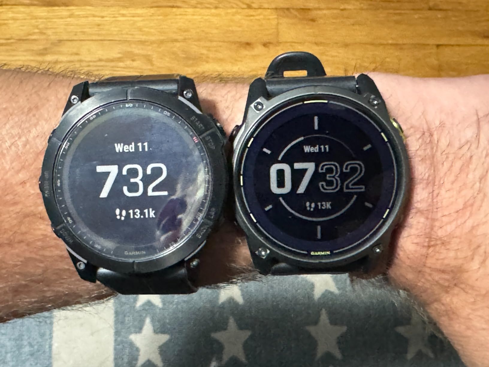 Garmin Enduro 3 - 51 mm, Solar, Sapphire, Ultraperformance GPS Smartwatch, Extreme Battery Life, Detailed Mapping, Built-in LED Flashlight, Carbon Gray DLC Titanium with Black UltraFit Nylon Strap customer photo 1