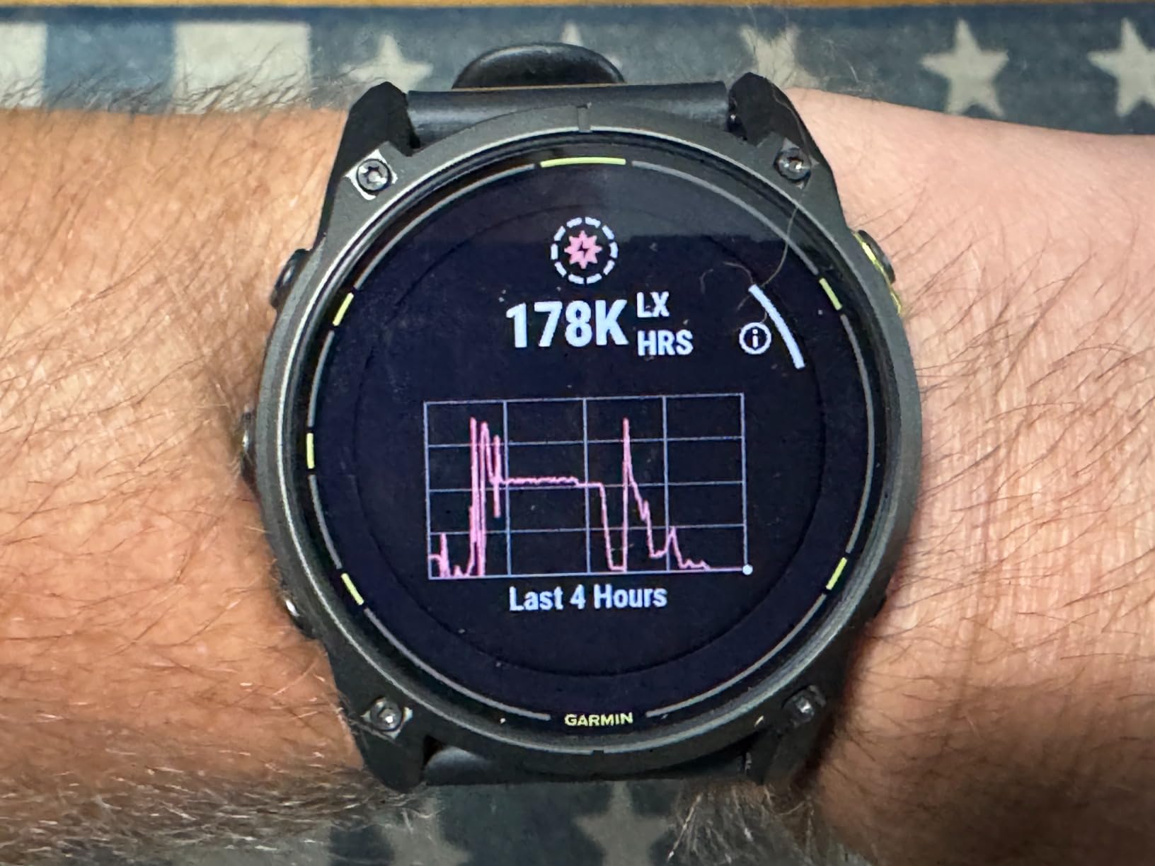 Garmin Enduro 3 - 51 mm, Solar, Sapphire, Ultraperformance GPS Smartwatch, Extreme Battery Life, Detailed Mapping, Built-in LED Flashlight, Carbon Gray DLC Titanium with Black UltraFit Nylon Strap customer photo 2